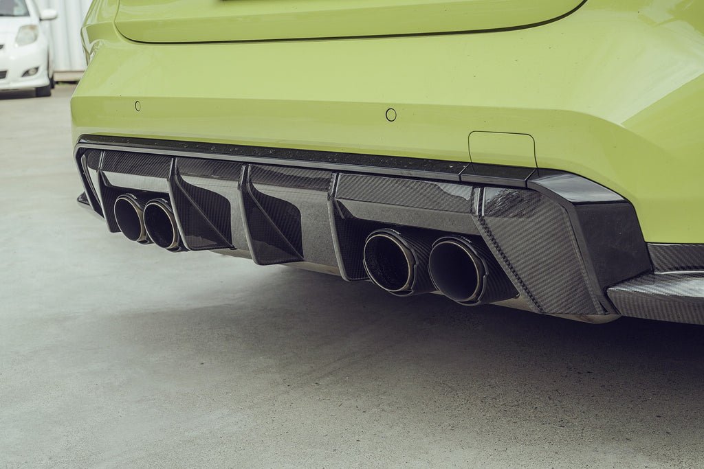 DynaCarbon™️ Carbon OEM Type Rear Diffuser for BMW G80 G82 M3 M4 2021-2026