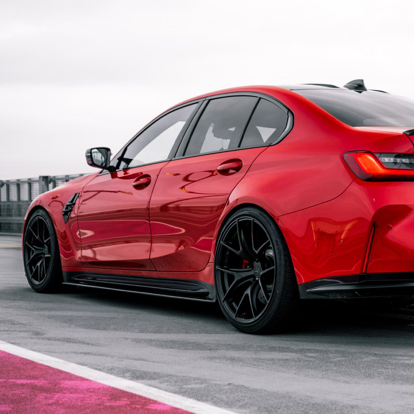 DynaCarbon™️ Carbon MHC Type Side Skirts for BMW G80 M3 2021-2026