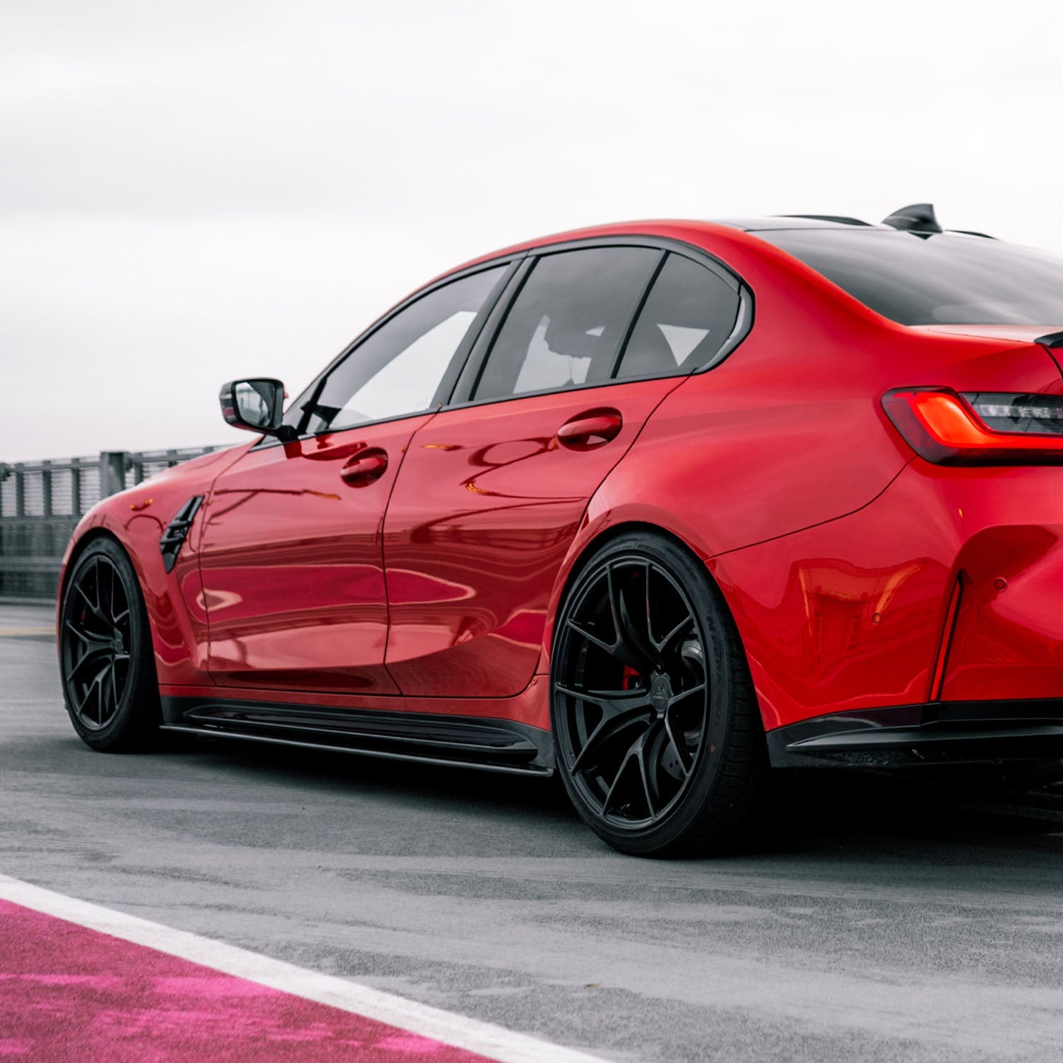 DynaCarbon™️ Carbon MHC Type Side Skirts for BMW G80 M3 2021-2026