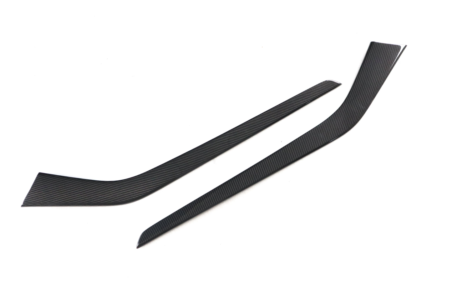 DynaCarbon™ 2 PCS Carbon Fiber Center Console Side Panel Kit for Tesla Model 3/Y 2021-2023