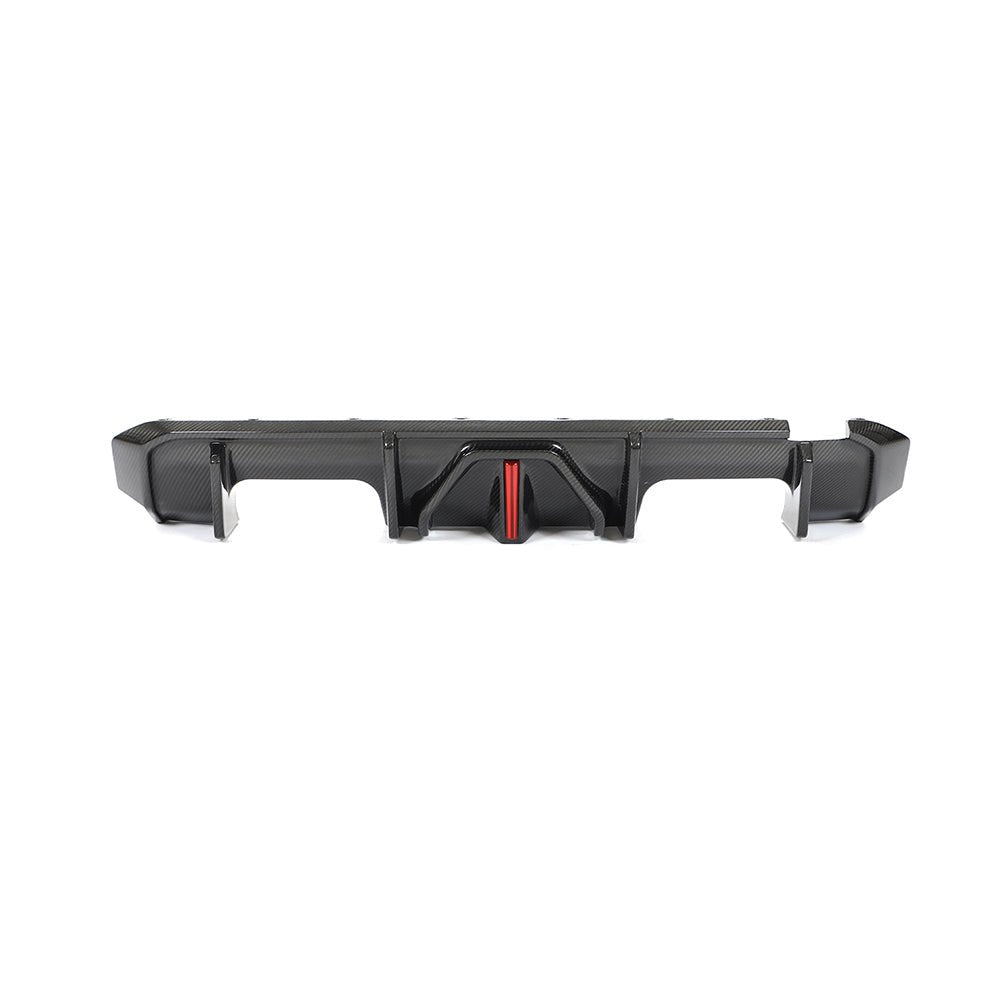 DynaCarbon™️ Carbon Rear Diffuser with LED for BMW G80 G82 M3 M4 2021-2026