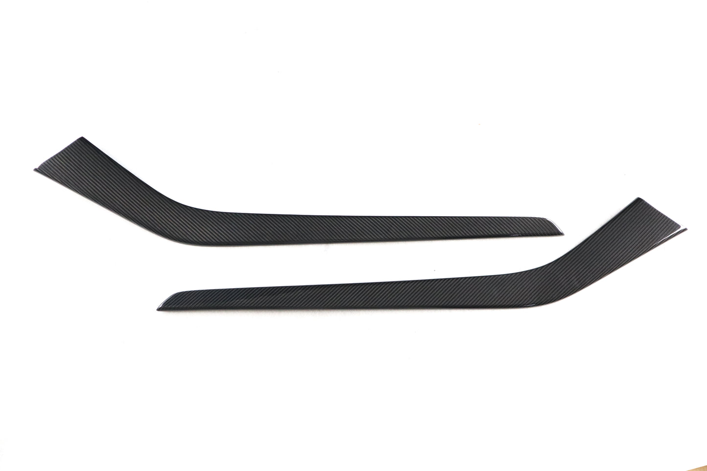 DynaCarbon™ 2 PCS Carbon Fiber Center Console Side Panel Kit for Tesla Model 3/Y 2017-2020