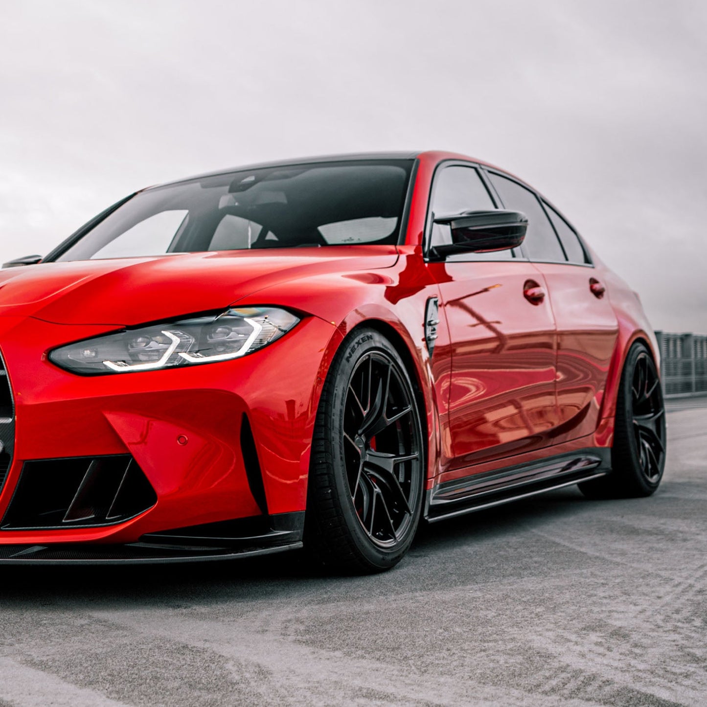 DynaCarbon™️ Carbon MHC Type Side Skirts for BMW G80 M3 2021-2026