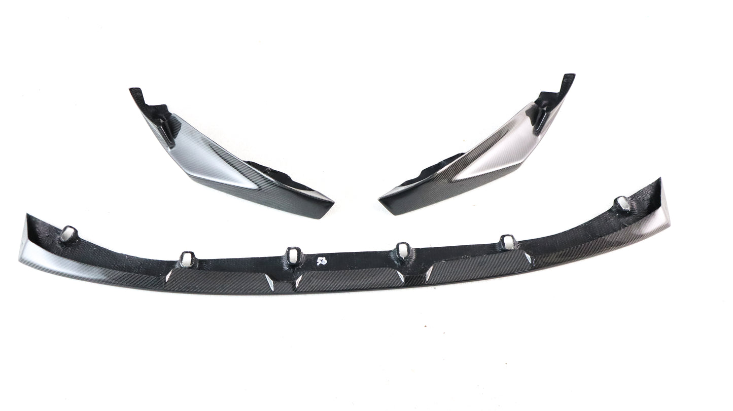DynaCarbon™️ Carbon MP Type Front Lip Spoiler for BMW G80 G82 M3 M4 2021-2026