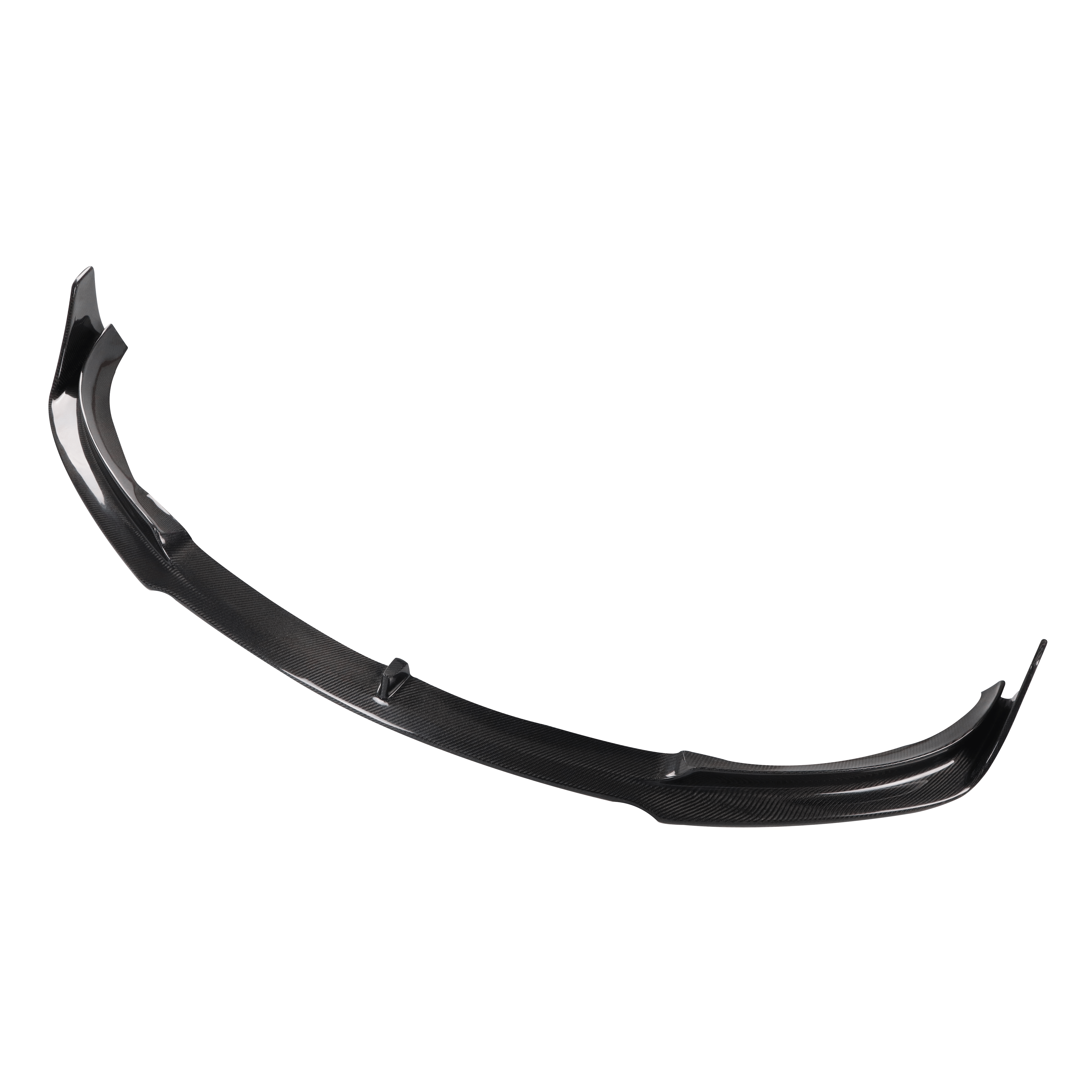 DynaCarbon™ Hard Carbon Fiber Front Bumper Lip Trim for Tesla Model 3 V Type 2017-2023