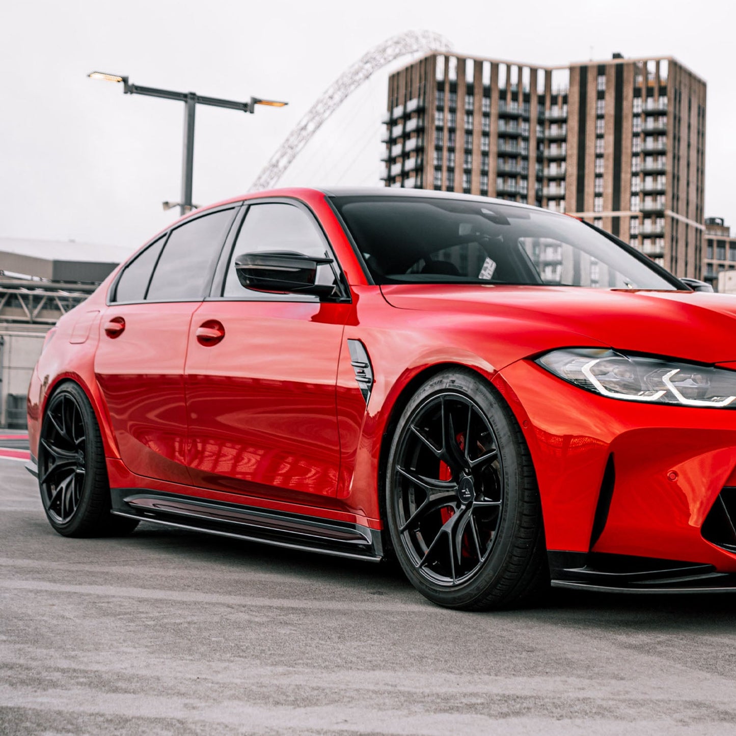 DynaCarbon™️ Carbon MHC Type Side Skirts for BMW G80 M3 2021-2026