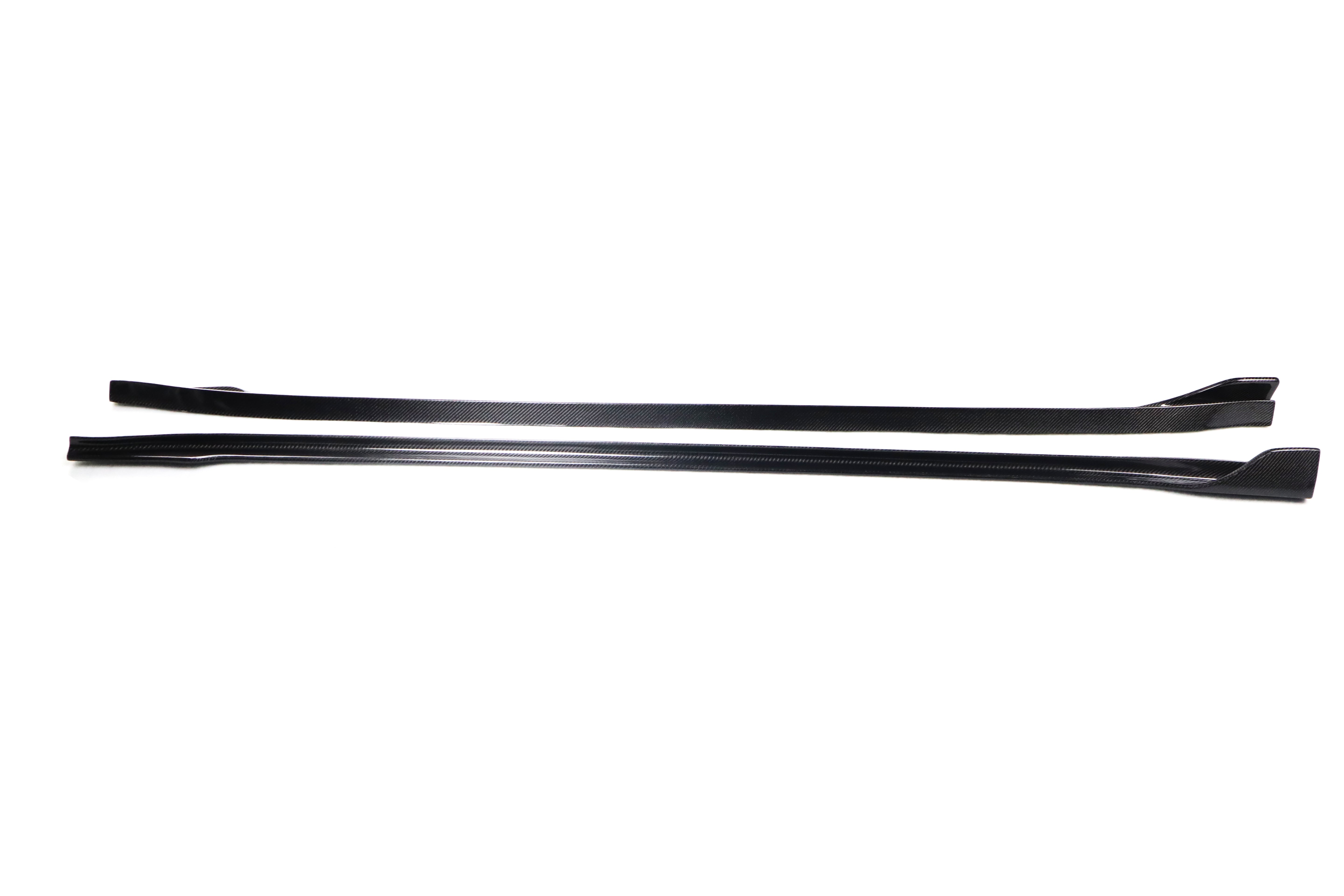 DynaCarbon™ Hard Carbon Fiber Side Skirts Trim Kit for Tesla Model 3 V Type 2017-2023