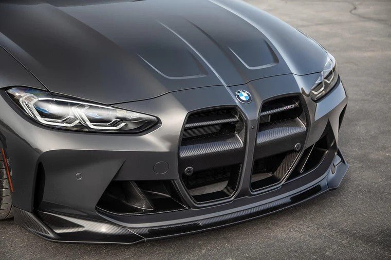DynaCarbon™️ Carbon V Type Front Grill Trims for BMW G80 G82 G83 M3 M4 2021-2026