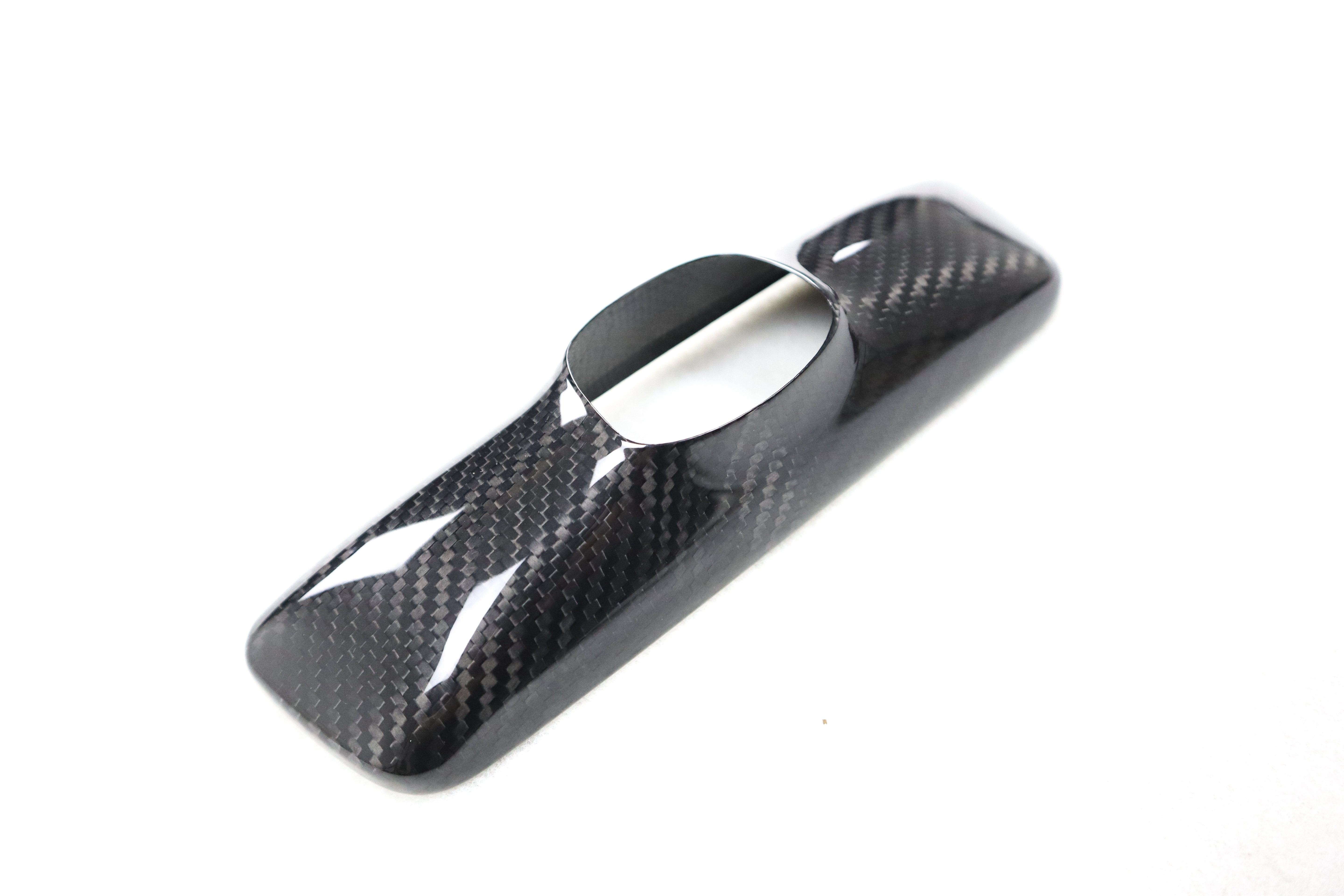 DynaCarbon™ Hard Carbon Fiber Inner Rearview Mirror Trim for Tesla Model 3 2017-2023