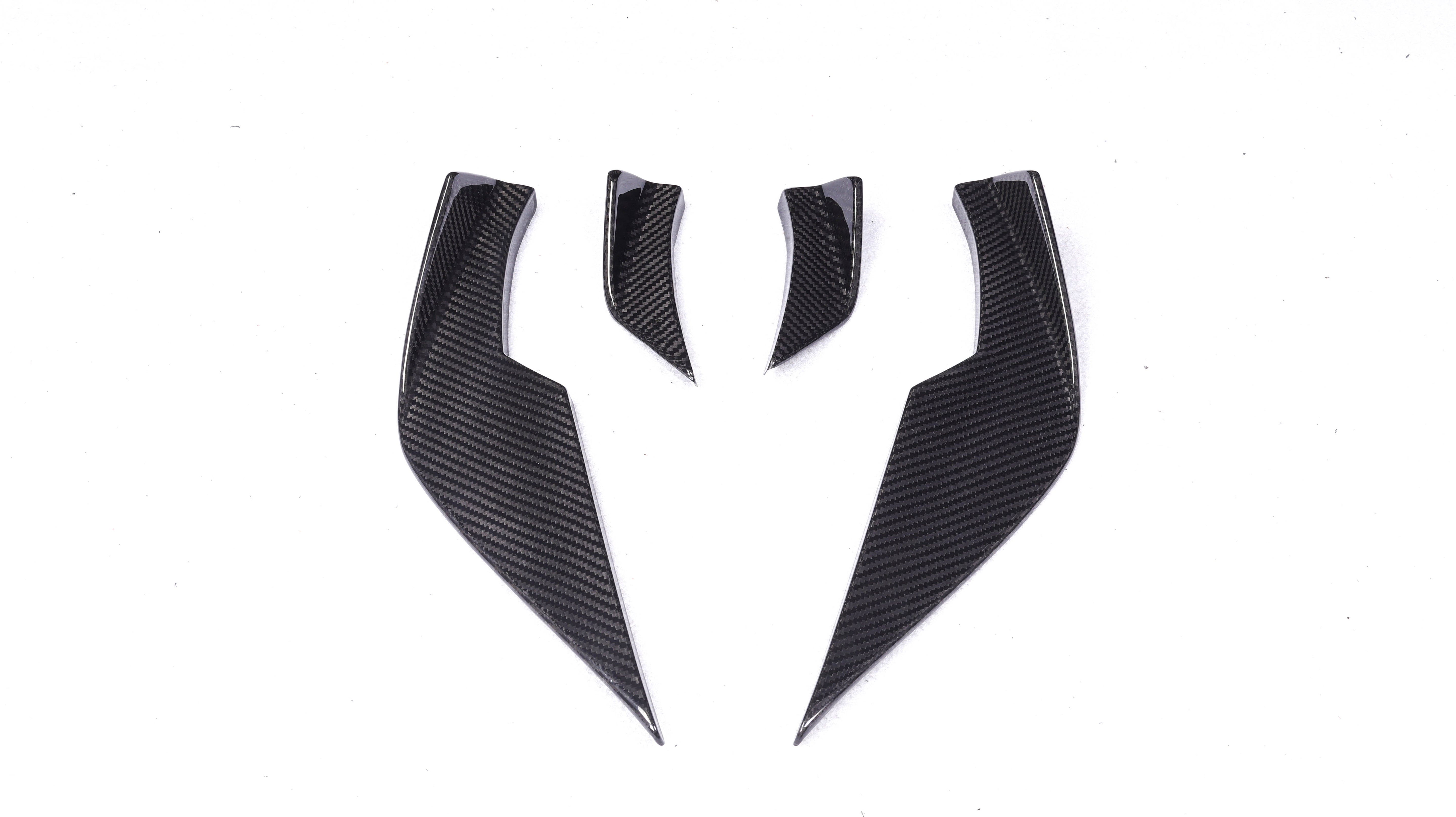 DynaCarbon™️ Carbon VS Type Front Bumper Canards for BMW G80 G82 G83 M3 M4 2021-2026
