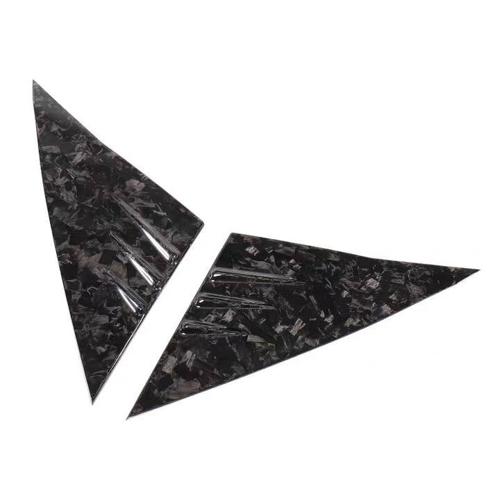 DynaCarbon™ 2 PCS Carbon Fiber A Pillar Trim Kit for Tesla Model 3 2017-2023