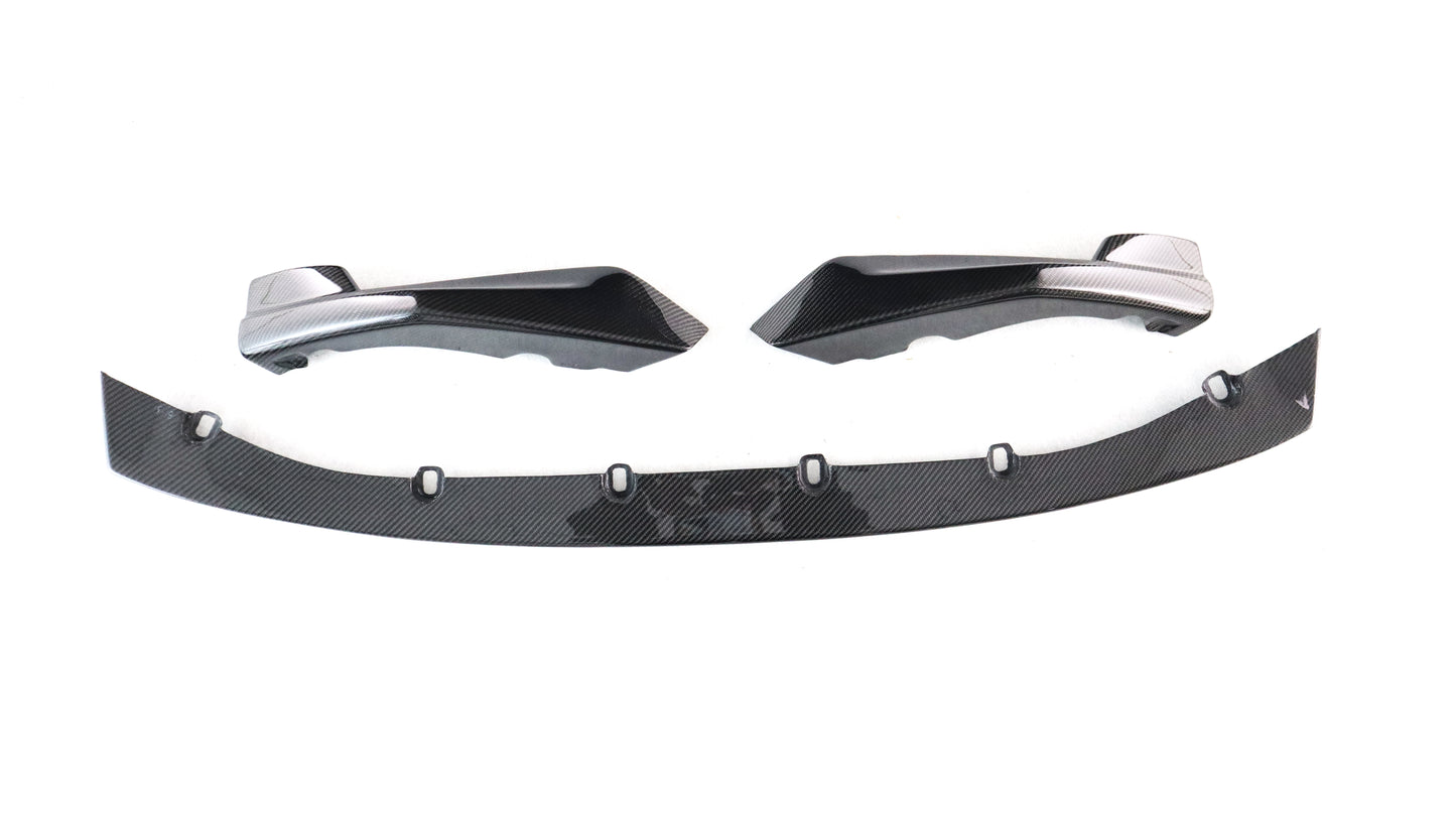 DynaCarbon™️ Carbon MP Type Front Lip Spoiler for BMW G80 G82 M3 M4 2021-2026