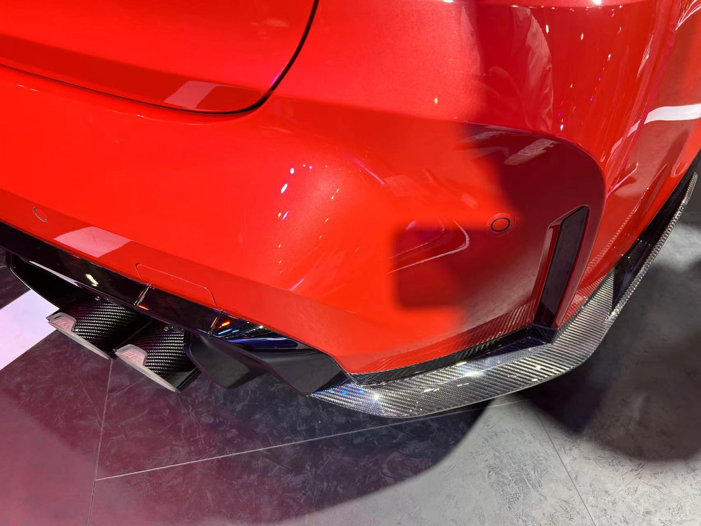 DynaCarbon™️ Carbon Exhaust Tips for BMW G80 G82 G83 M3 M4 2021-2026