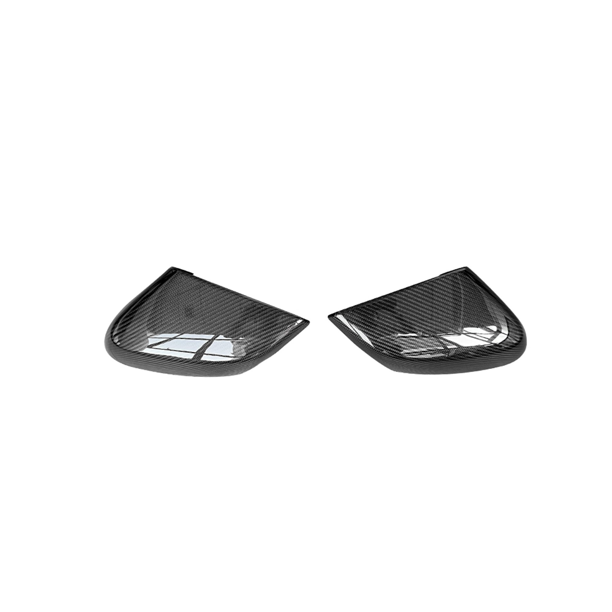 DynaCarbon™️ Carbon Side View Mirror Covers Caps for C8 Corvette 2020-2024