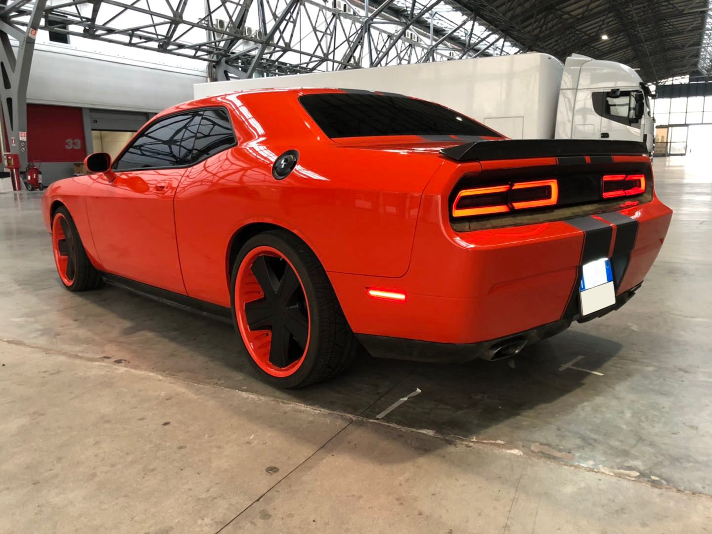 DynaCarbon™️ Carbon Rear Deck Lid Spoiler for Dodge Challenger 2008-2014