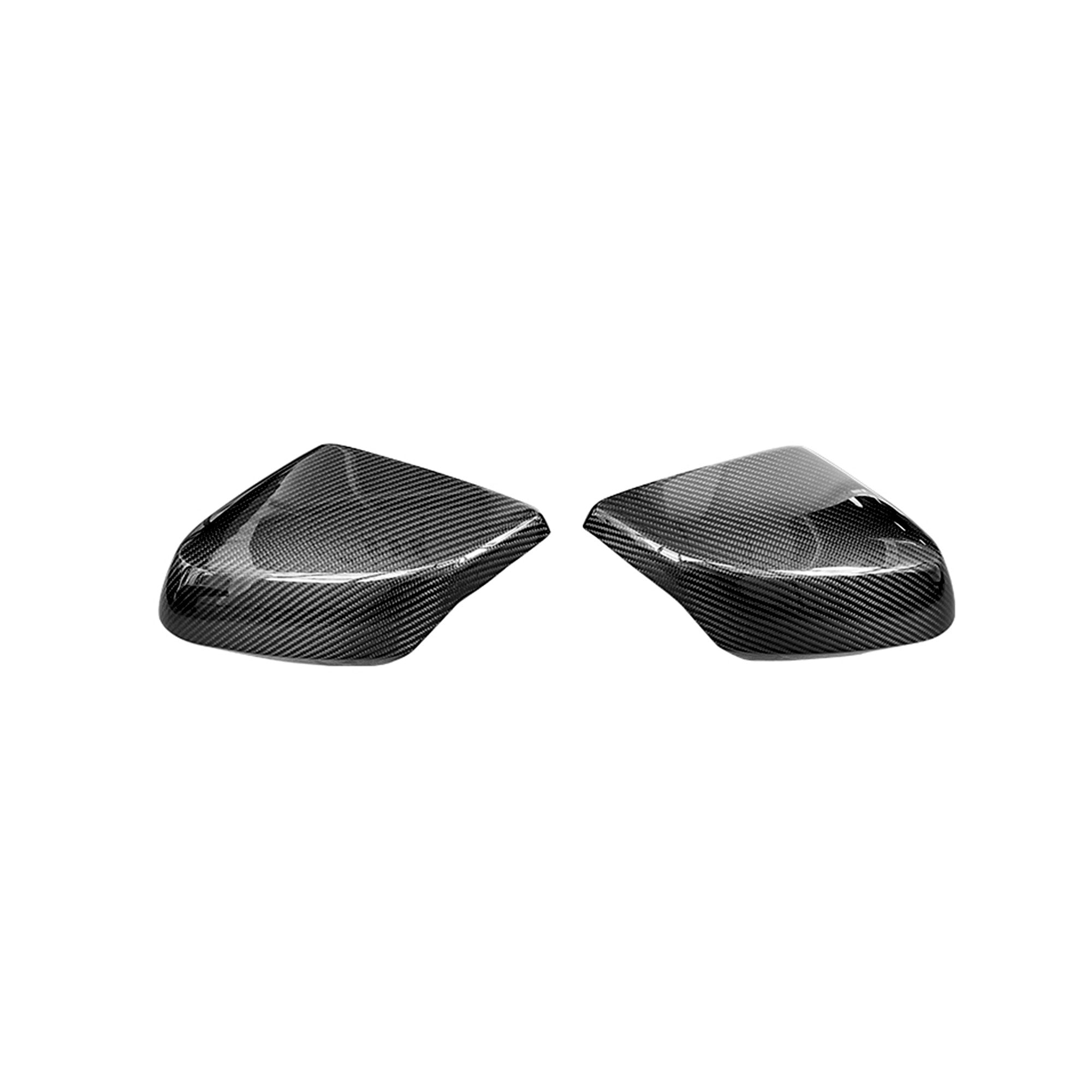 DynaCarbon™️ Carbon Side View Mirror Covers Caps for C8 Corvette 2020-2024