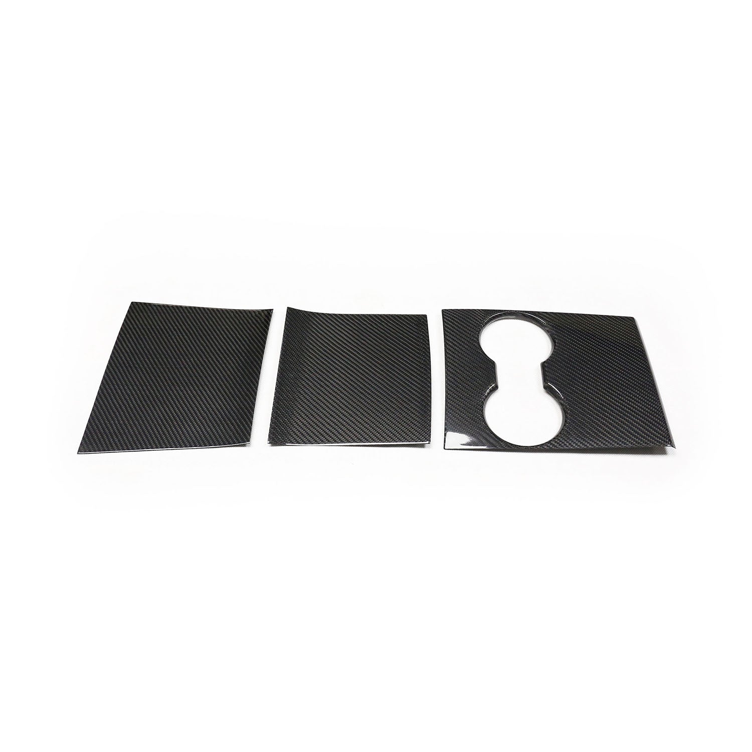 DynaCarbon™️ Carbon Storage Box Trim for Tesla Model 3 2017-2020