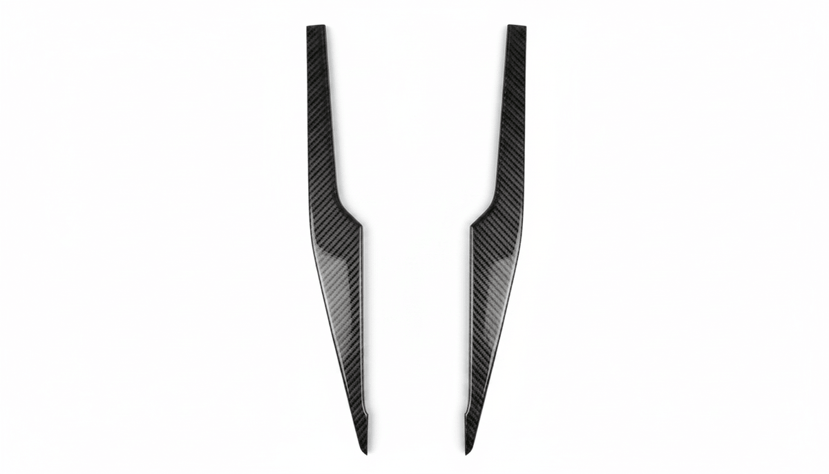 DynaCarbon™️ Carbon Fiber Rear Door Panels Trim Toyota Camry 2025-UP