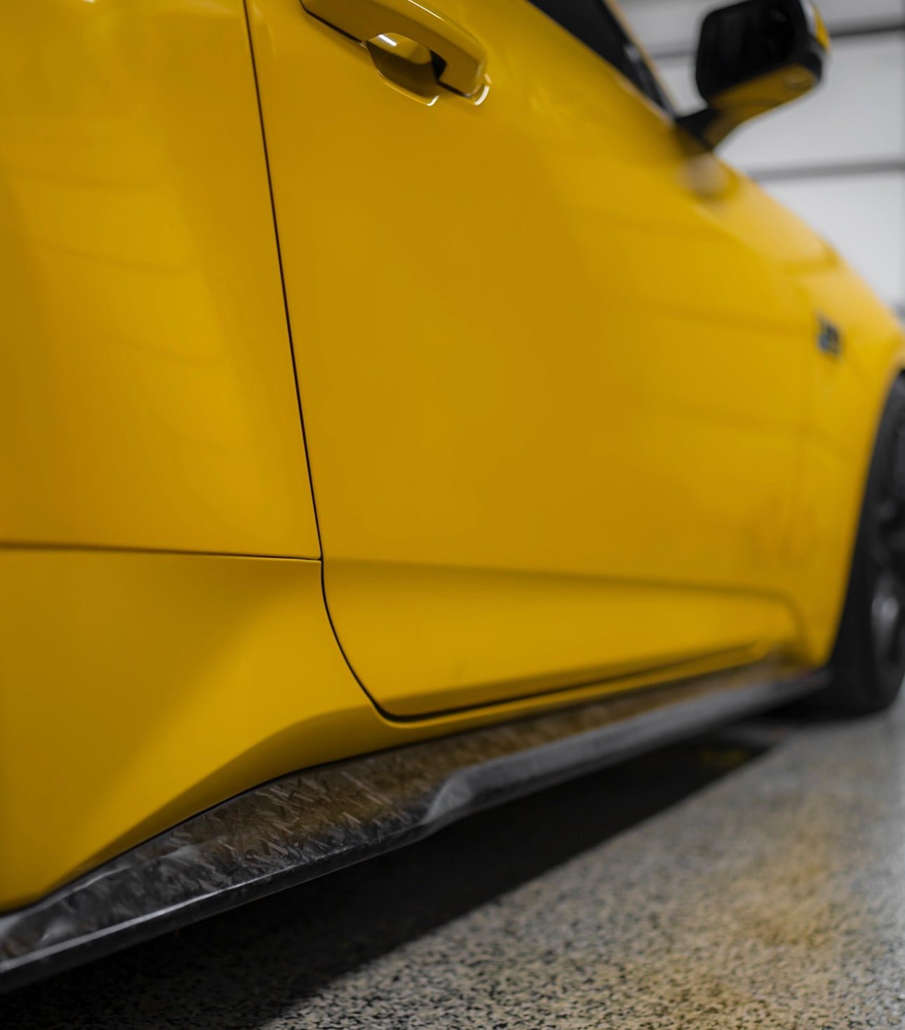 DynaCarbon™️ Carbon Side Skirts for Ford Mustang Dark Horse 2024-2026