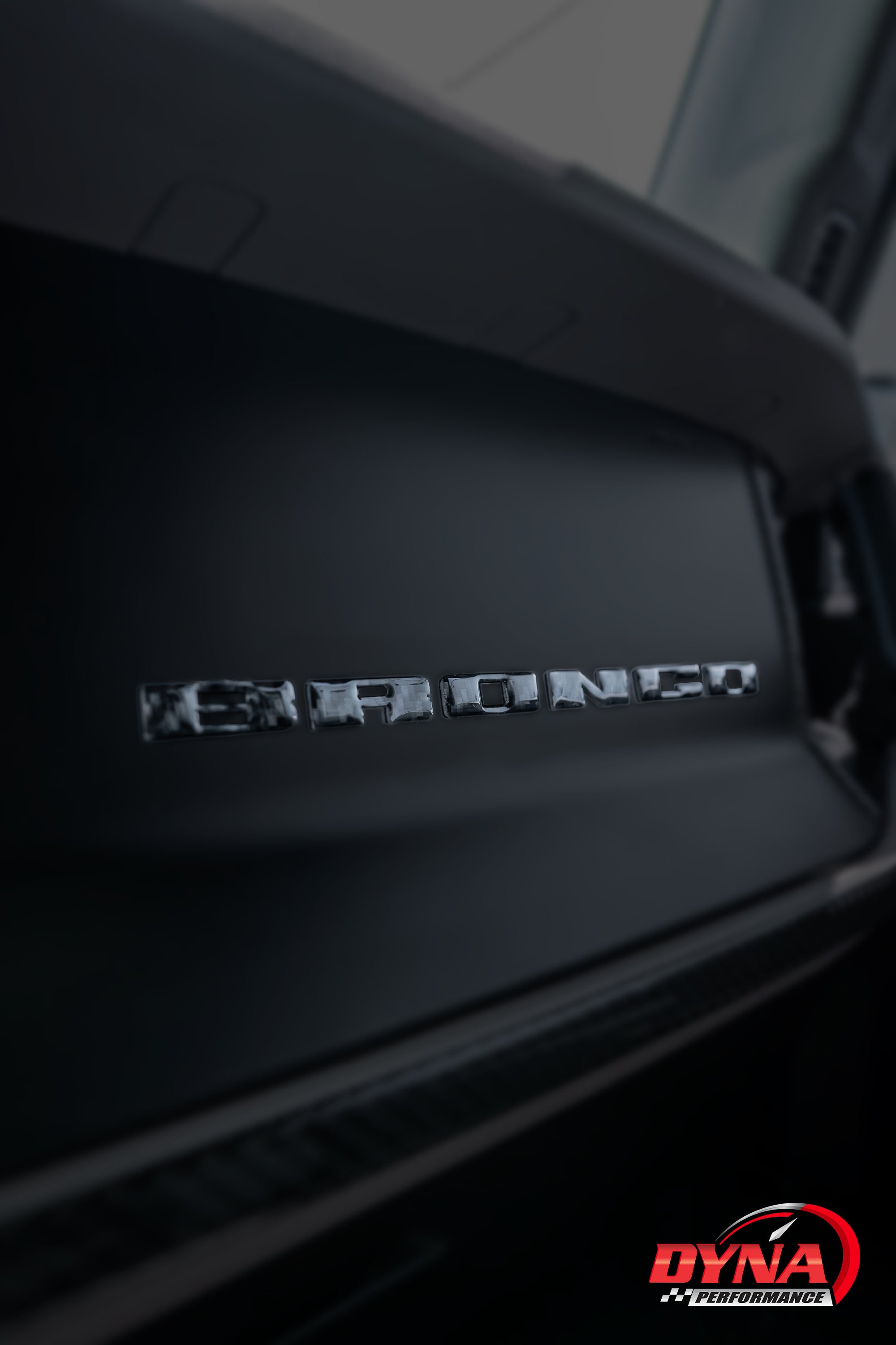 DynaCarbon™️ Carbon Fiber Dash Letters for Ford Bronco 2021-2024