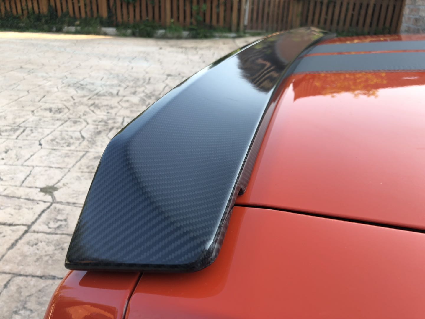 DynaCarbon™️ Carbon Rear Deck Lid Spoiler for Dodge Challenger 2008-2014