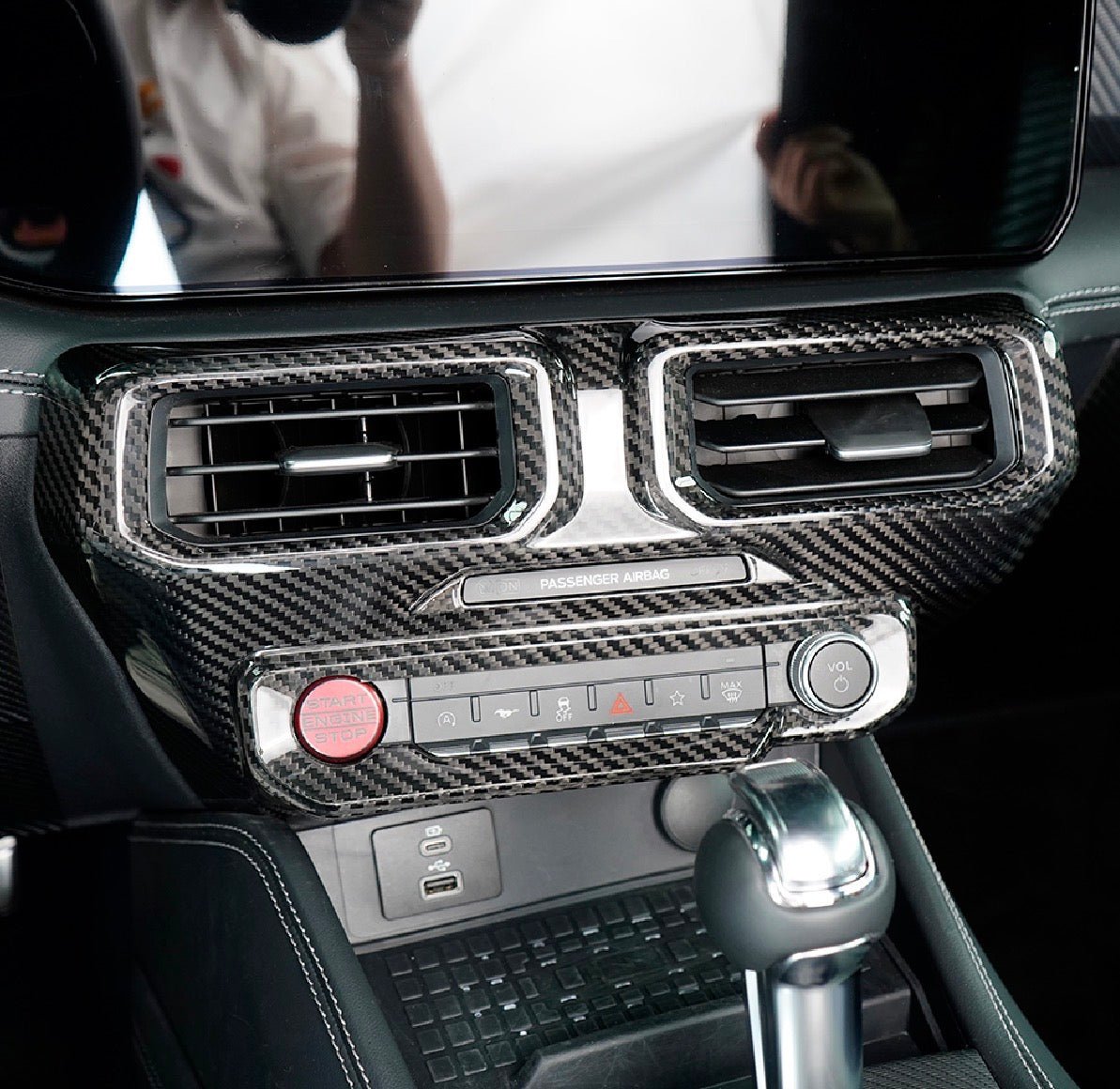 Centre vent full Panel Mustang 2024
