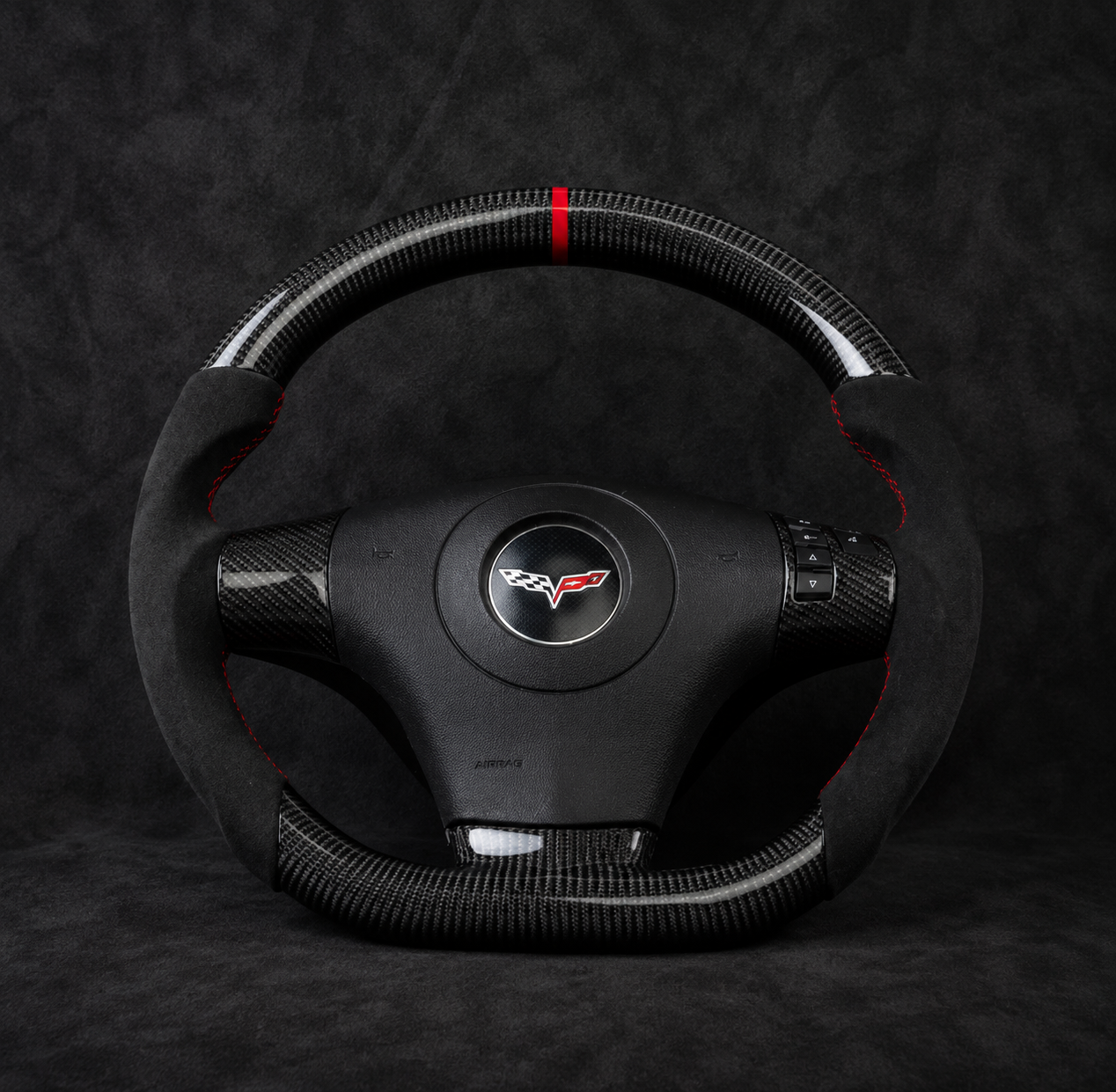 C6 Chevrolet Corvette 2096-2013 Carbon Fiber Steering Wheel