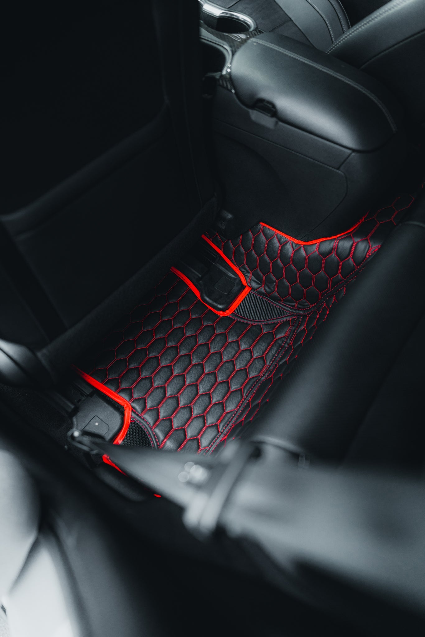 2015-2023 Ford Mustang Corsa Series Carbon Fiber Floor Mats