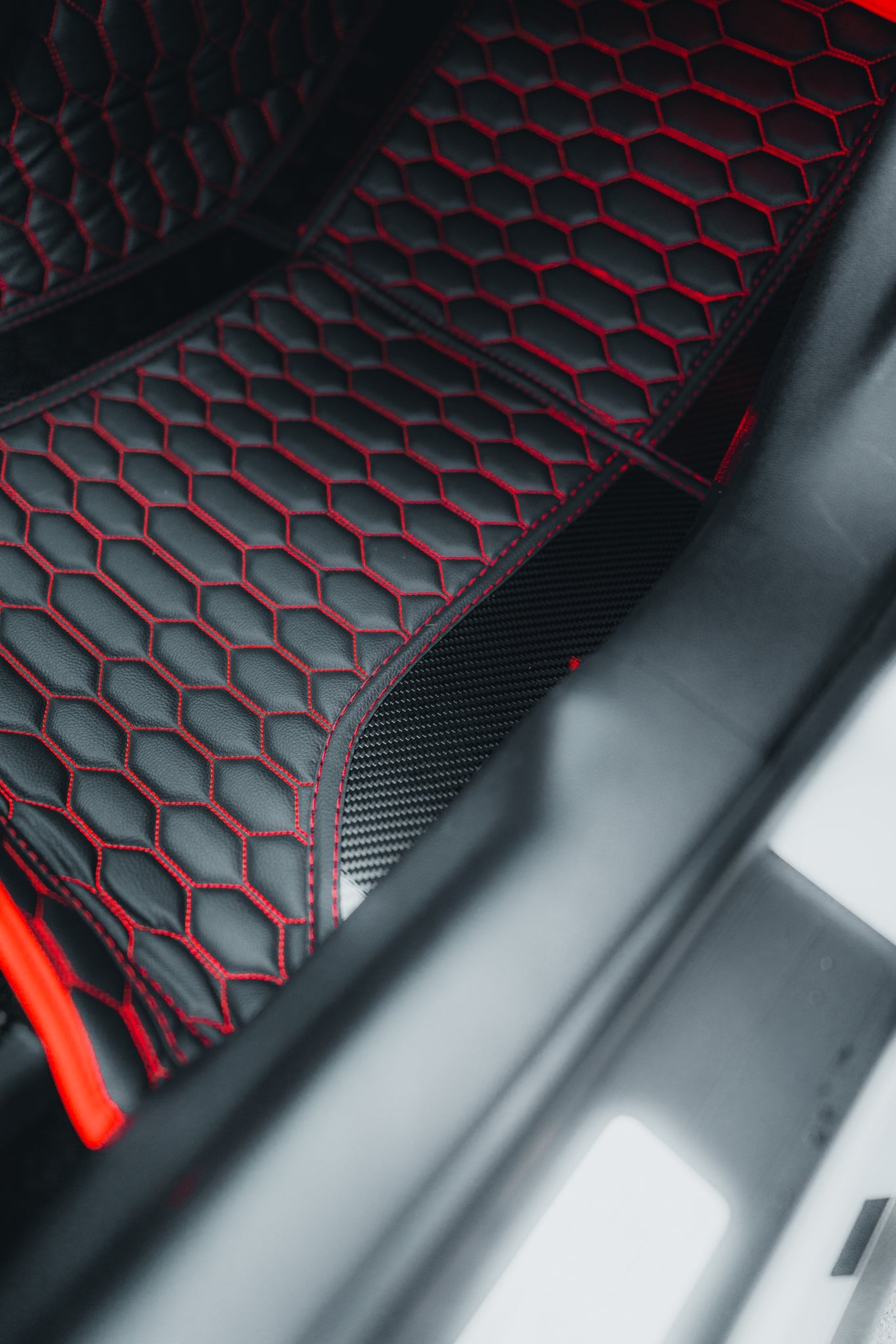 2015-2023 Ford Mustang Corsa Series Carbon Fiber Floor Mats