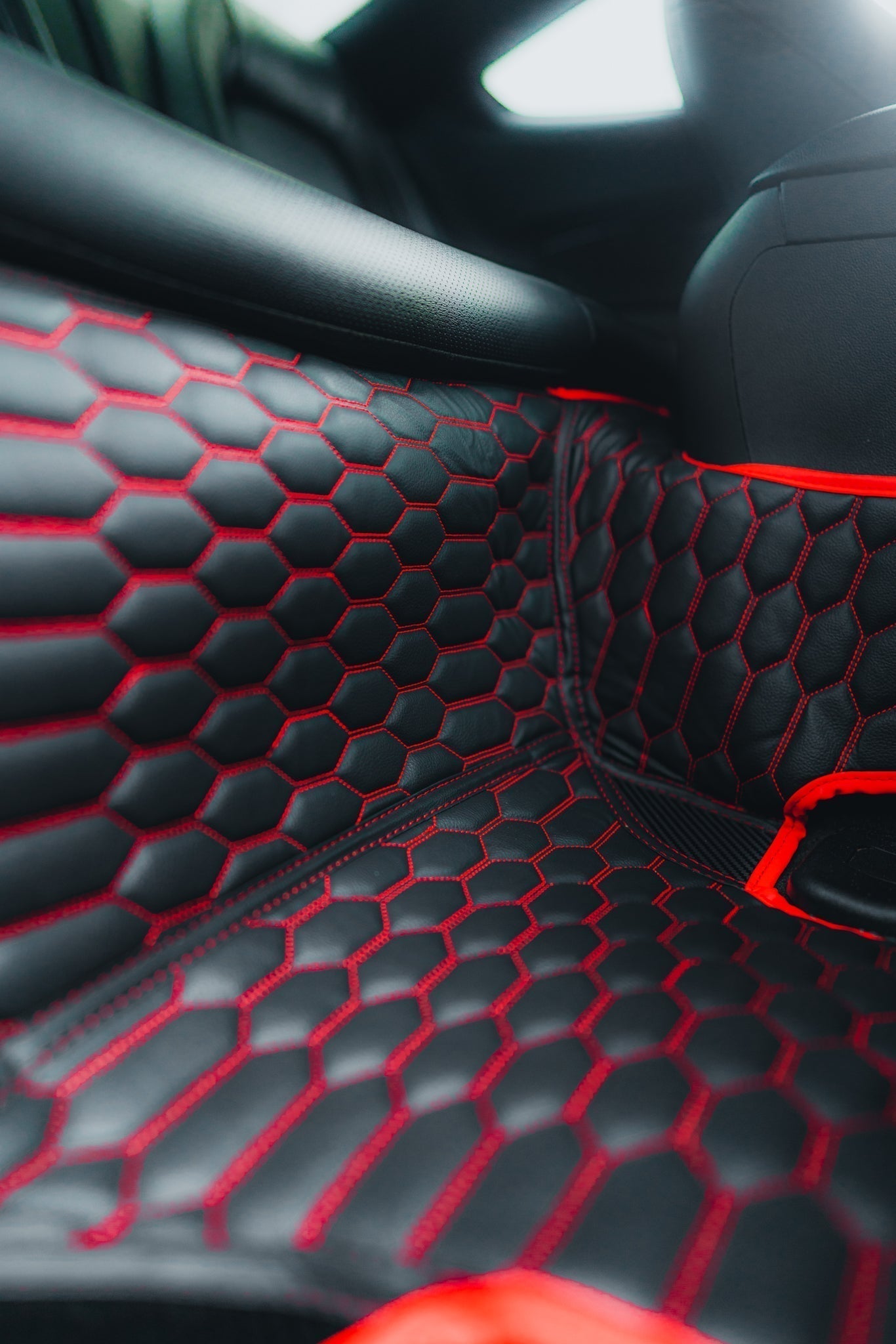 2015-2023 Dodge Charger Corsa Series Carbon Fiber Floor Mats