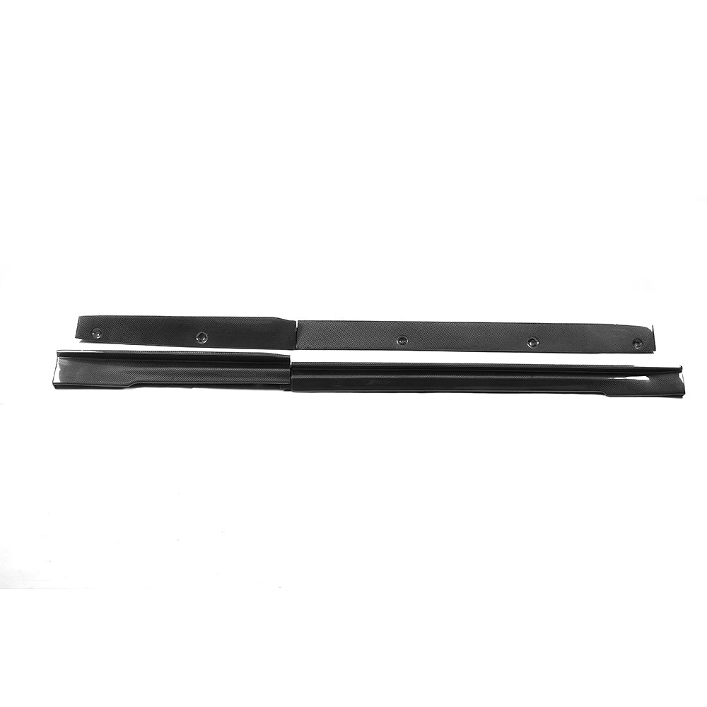 DynaCarbon™️ 4PCS Carbon Side Skirts for Tesla Model S 2014-2017
