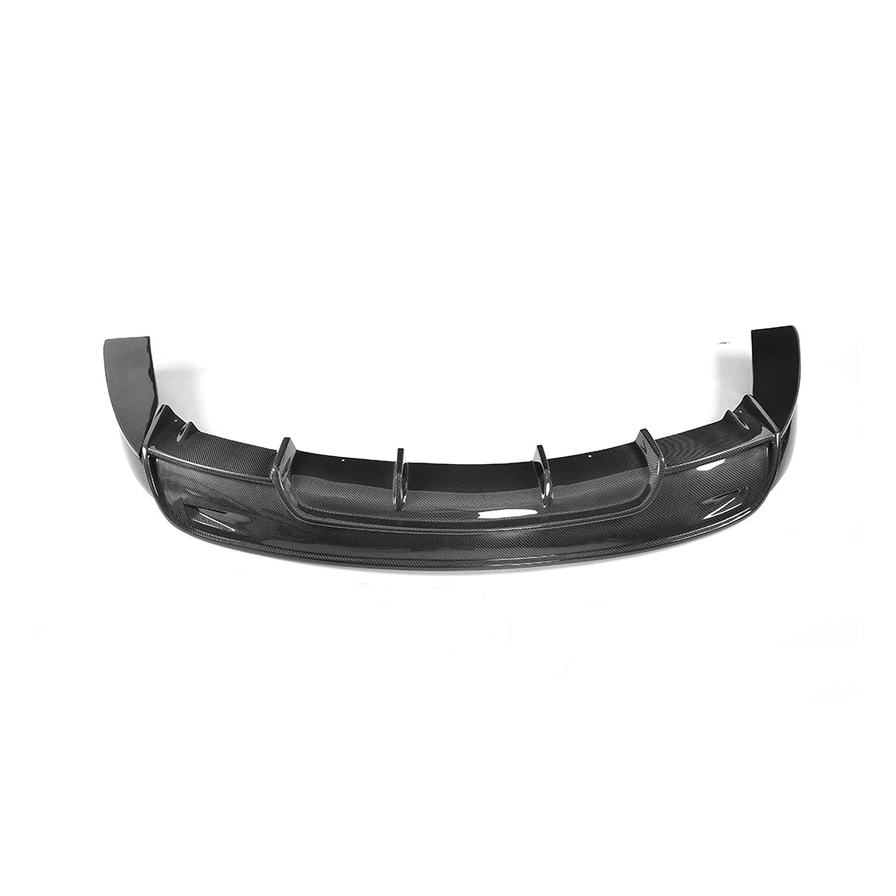 DynaCarbon™️ Carbon Rear Bumper Diffuser with Splitters for Tesla Model S 2016-2017