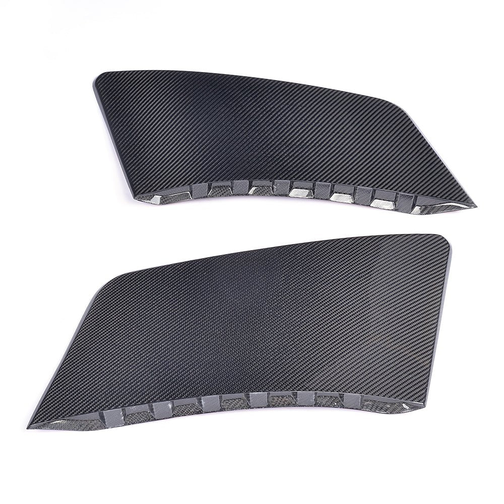 DynaCarbon™️ Carbon Rear Quarter Panel Fender Scoop for Ford Mustang GT Coupe 2015-2023