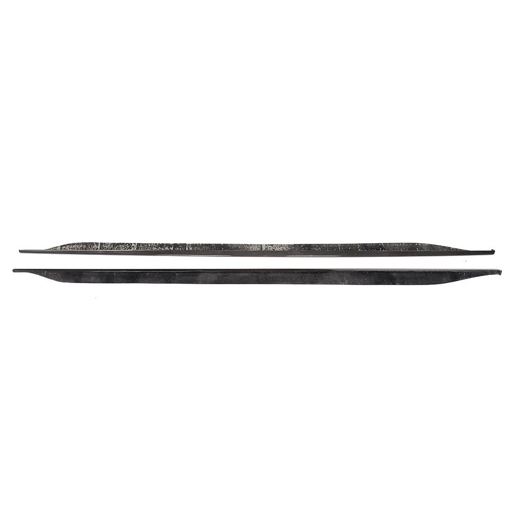 DynaCarbon™️ Carbon Side Skirts for Ford Mustang 2015-2023 (Fits all Ecoboost and GT Models)
