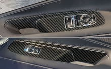DynaCarbon™️ Carbon Window Control Panels for Chevrolet Corvette 2020-2023
