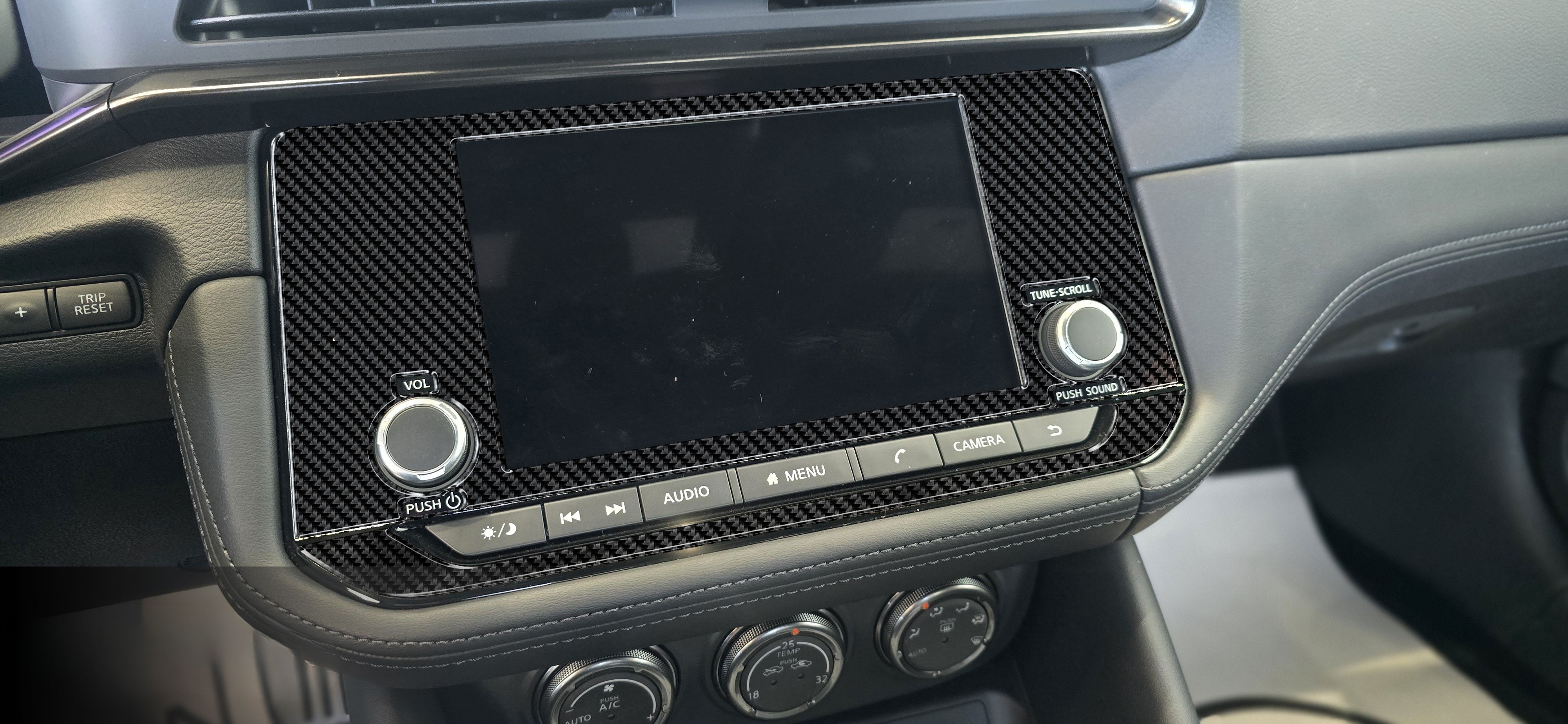 DynaCarbon™️ Carbon Fiber Infotainment Screen Trim Nissan Z 2023-2026