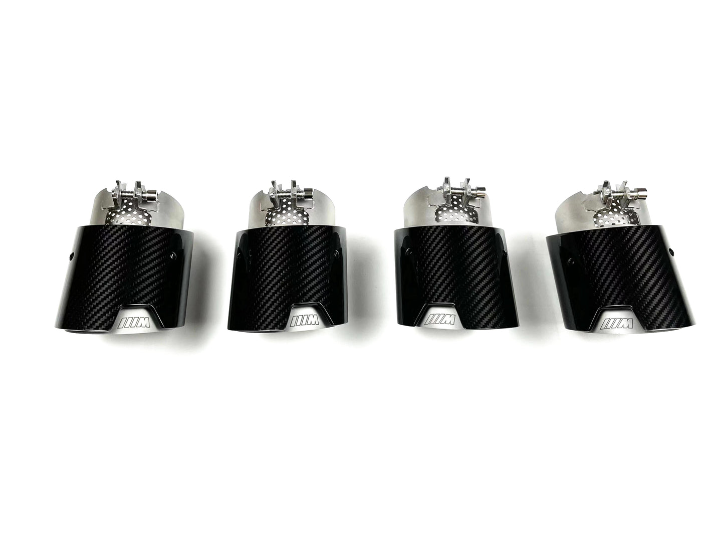DynaCarbon™️ Carbon Exhaust Tips for BMW G80 G82 G83 M3 M4 2021-2026
