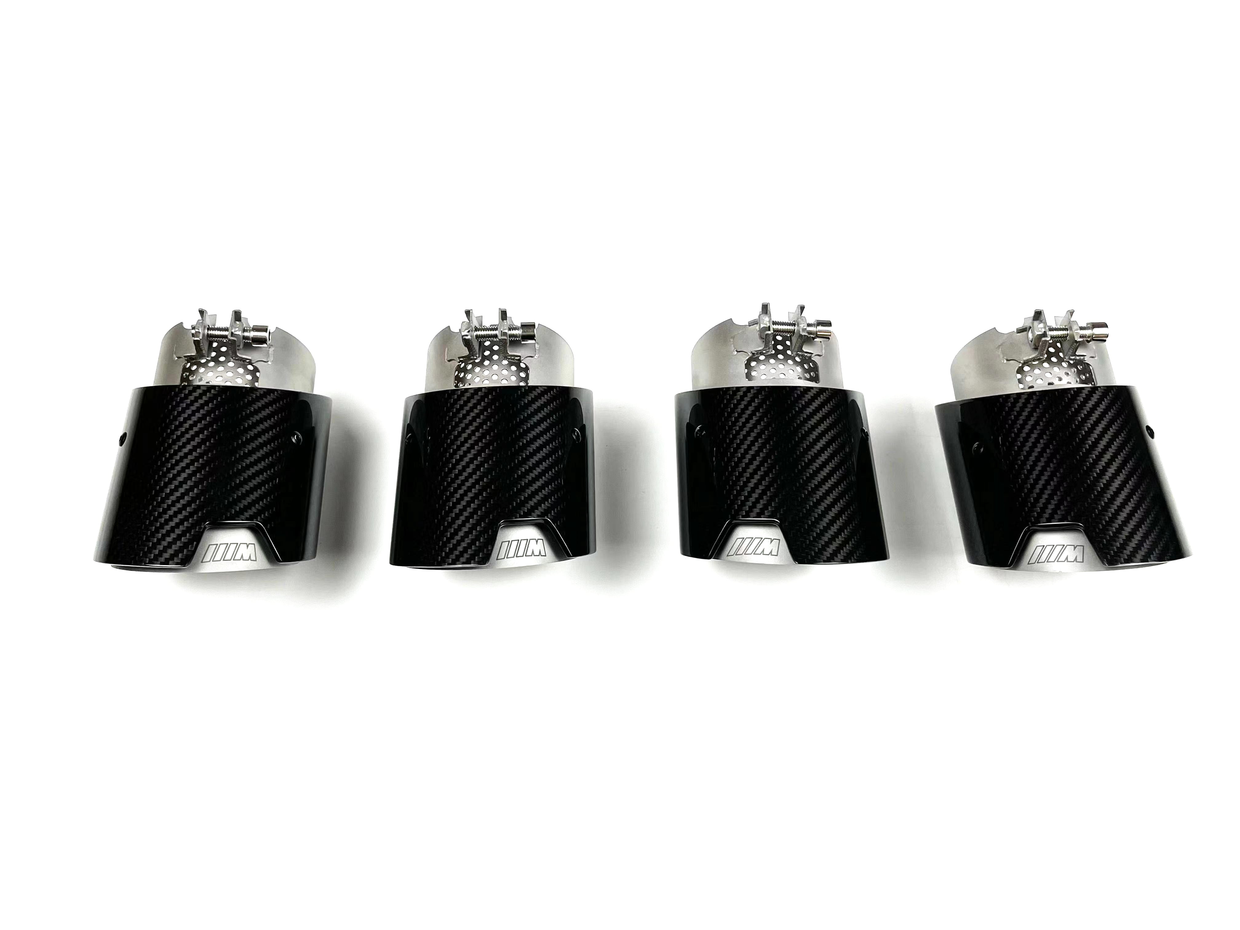 DynaCarbon™️ Carbon Exhaust Tips for BMW G80 G82 G83 M3 M4 2021-2026