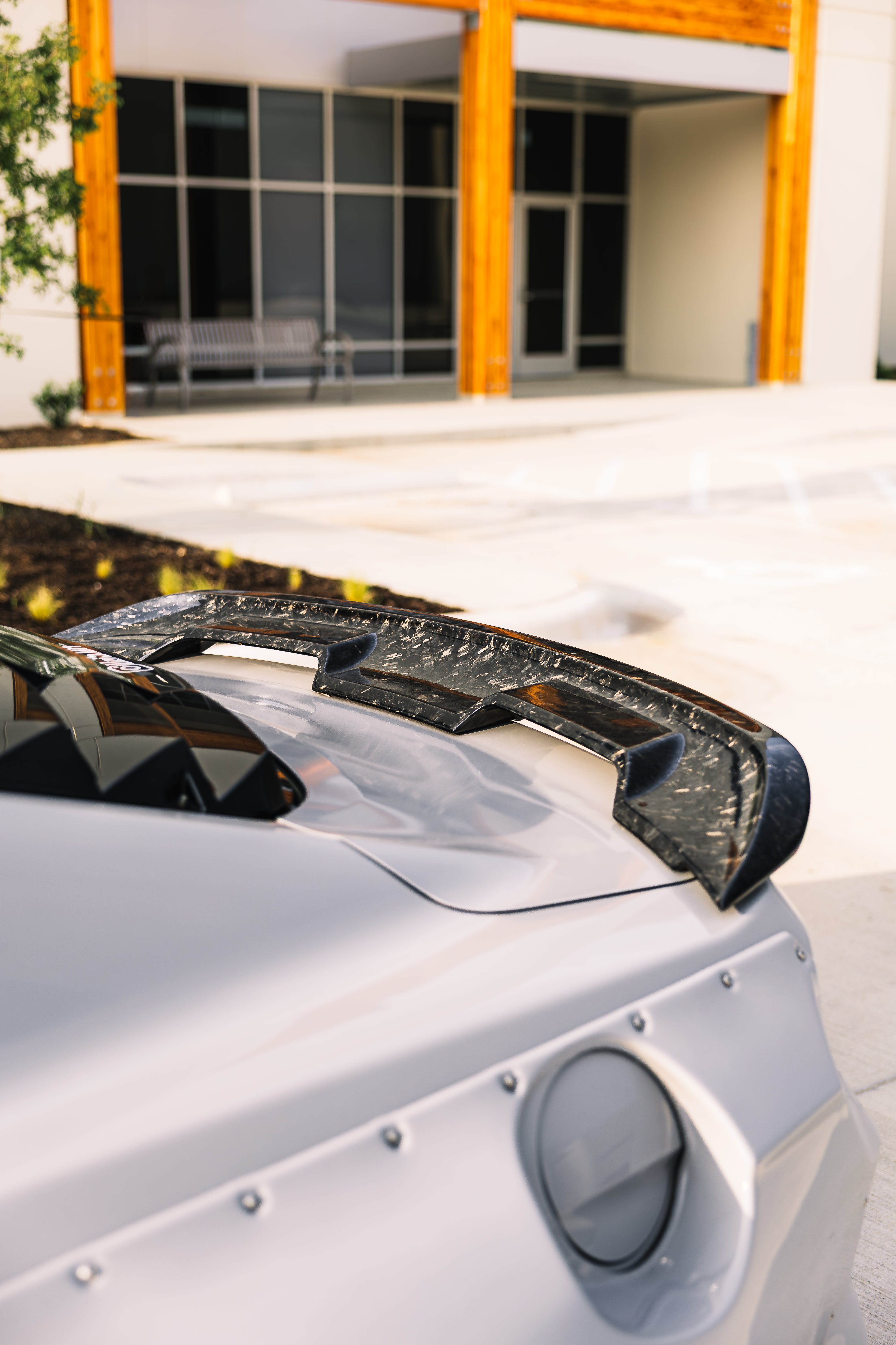 DynaCarbon™️ GT500 Style Carbon Rear Spoiler for Ford Mustang (Fits all models) 2015-2023