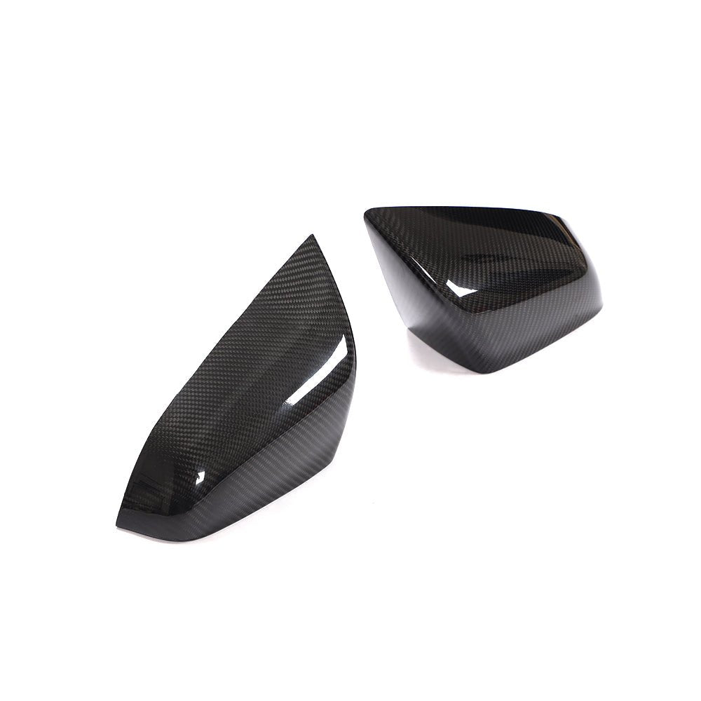 DynaCarbon™️ Carbon Side Mirror Covers for Tesla Model S P85 70D Sedan 2012-2016