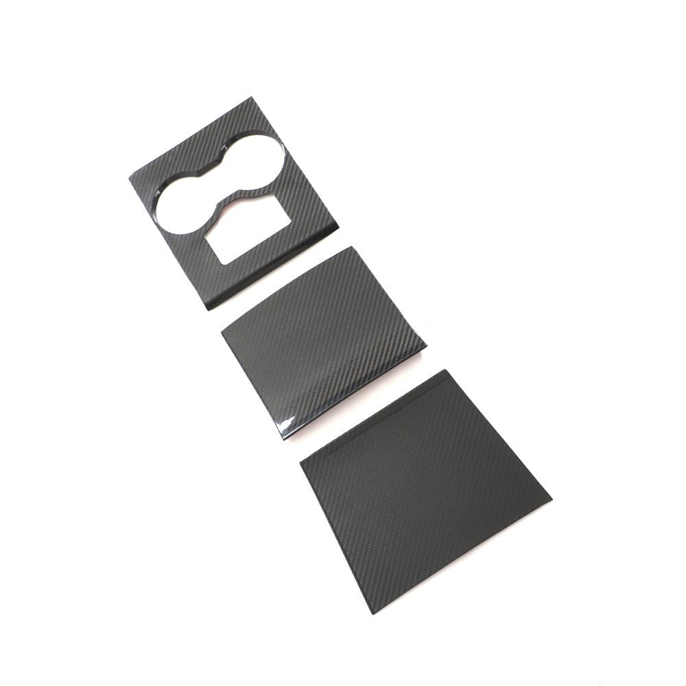 DynaCarbon™️ Carbon Center Armrest Storage Box Cover for Tesla Model 3 2016-2020