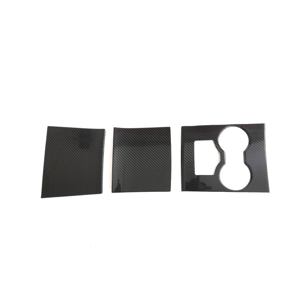 DynaCarbon™️ Carbon Center Armrest Storage Box Cover for Tesla Model 3 2016-2020