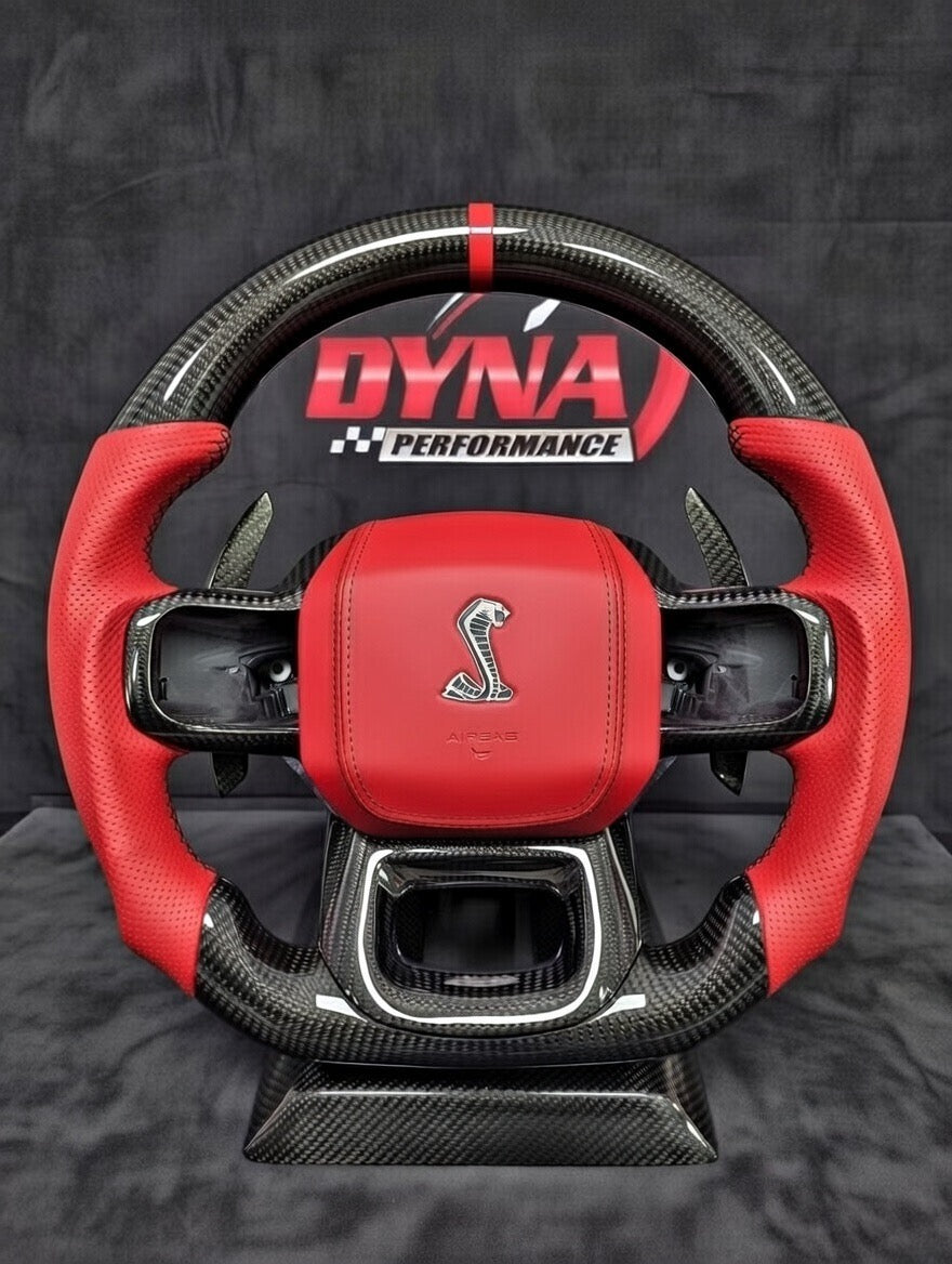 2024+ Ford F-150 Raptor Steering Wheel (button surround trims included)