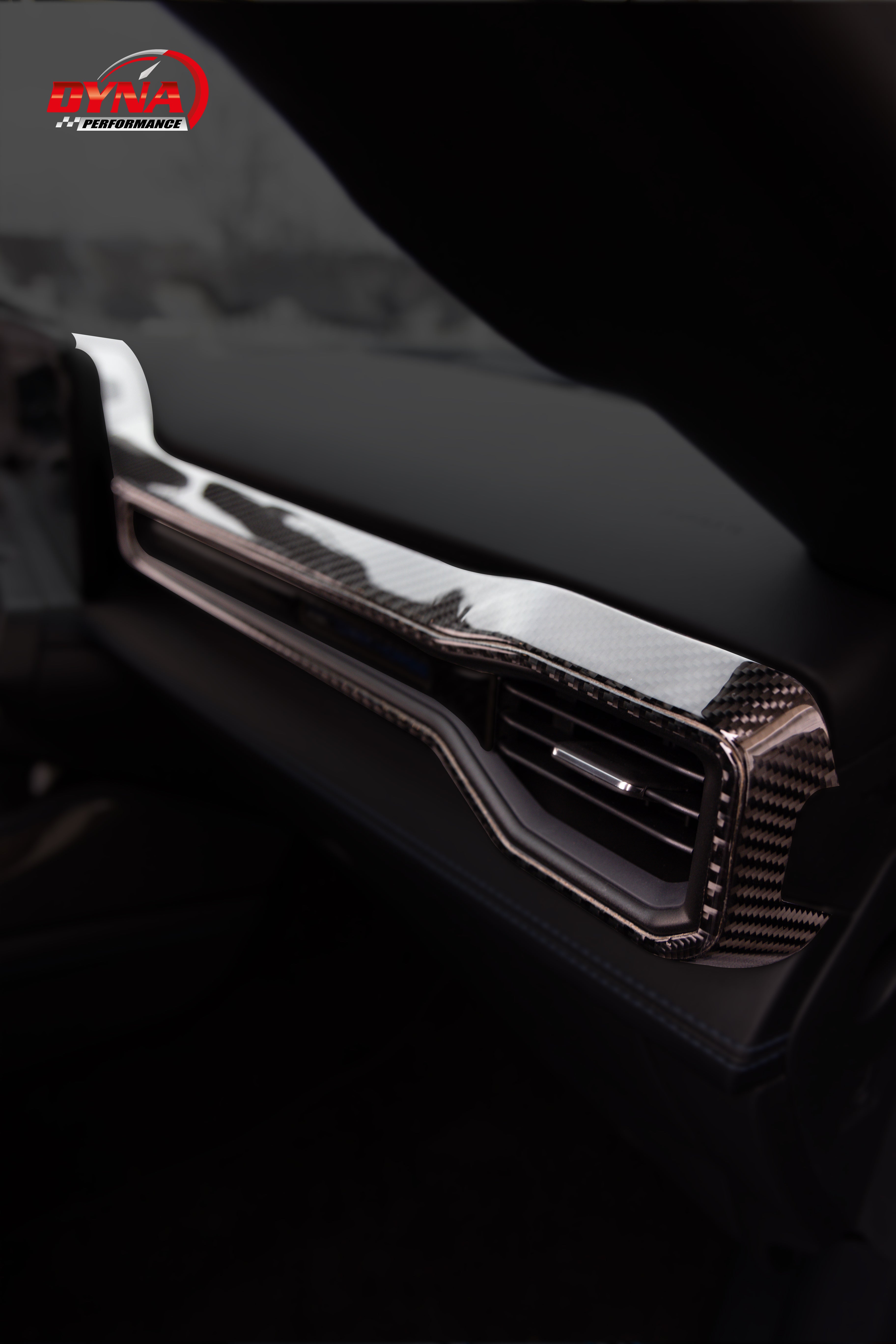 DynaCarbon™ Carbon Driver and Passenger Trims for Ford Mustang 2024-2026