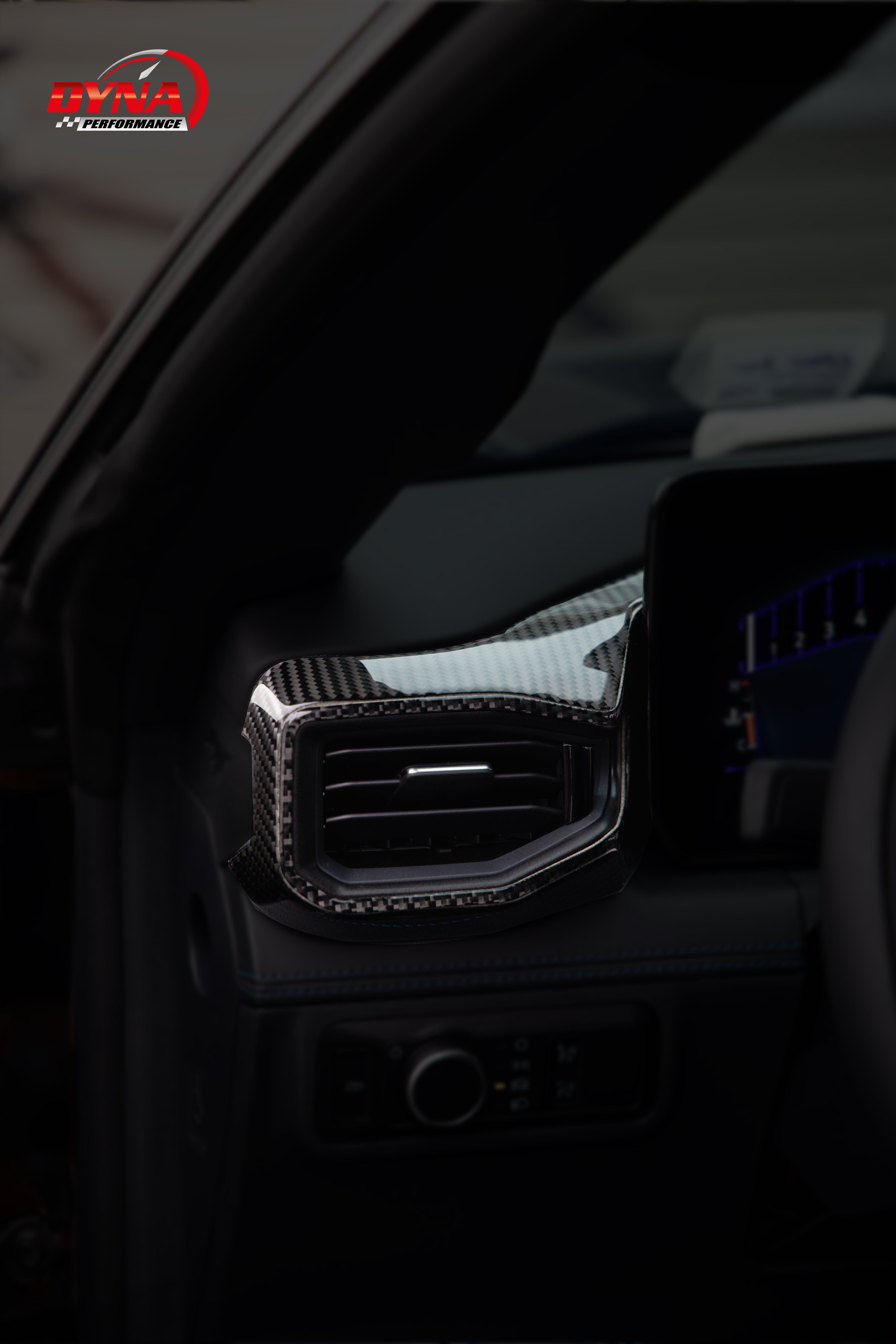 DynaCarbon™ Carbon Driver and Passenger Trims for Ford Mustang 2024-2026