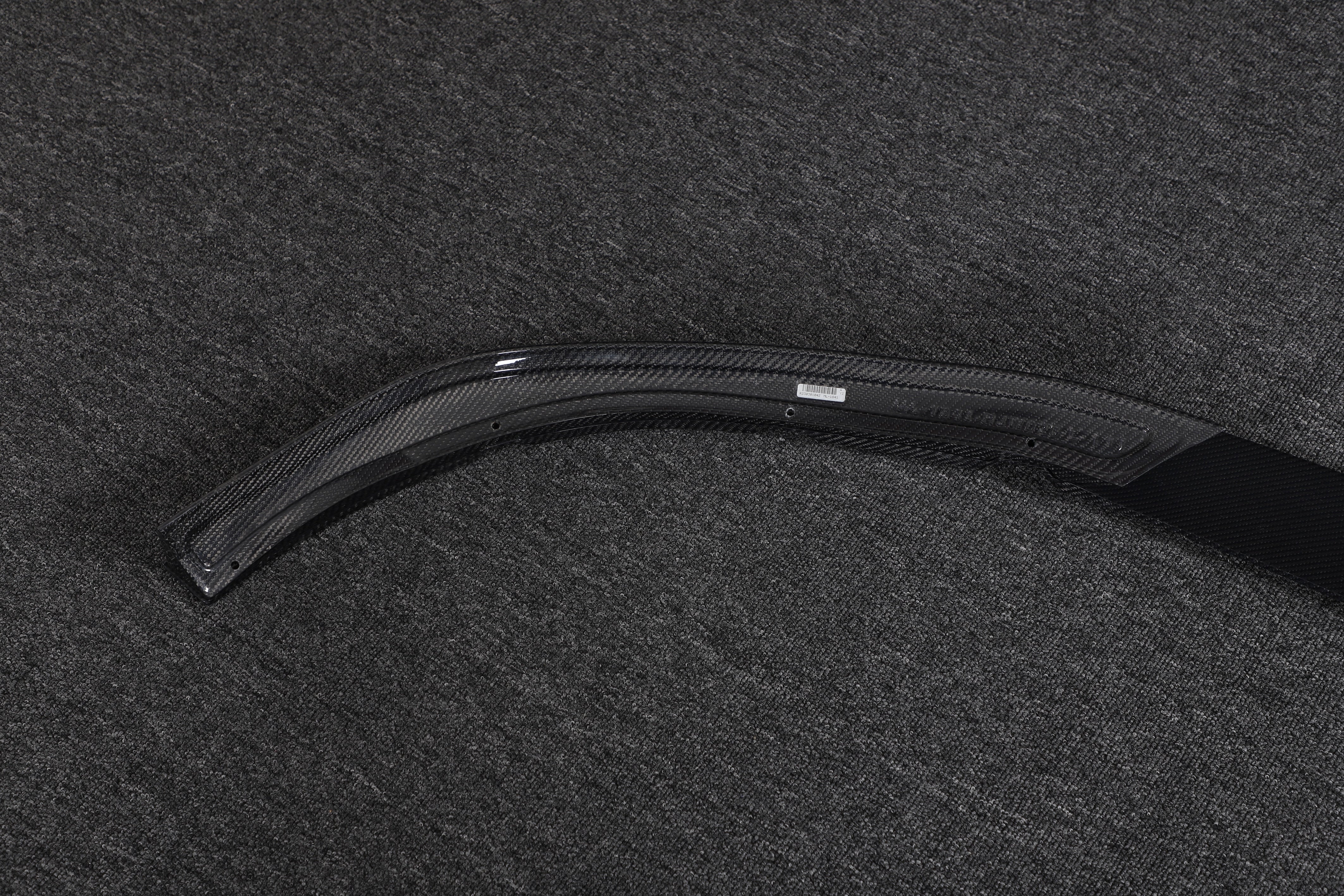 DynaCarbon™️ Carbon Front Bumper Lip for Tesla Model S Plaid 2021-2023