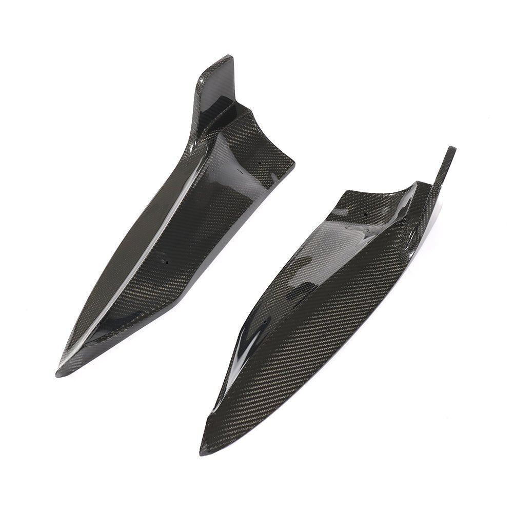 DynaCarbon™️ Carbon Rear Bumper Diffuser for Tesla Model S 70D Sedan 4-D 2016-2017