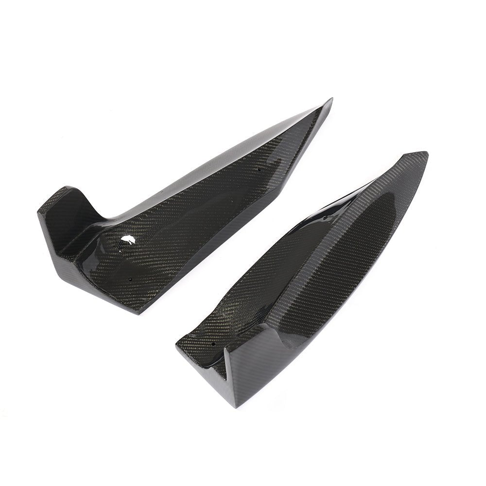 DynaCarbon™️ Carbon Rear Bumper Diffuser for Tesla Model S 70D Sedan 4-D 2016-2017