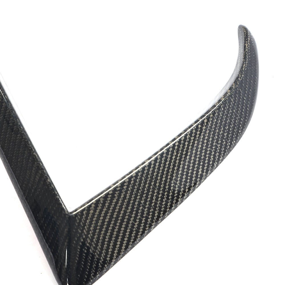 DynaCarbon™️ Carbon Front Bumper Fins for Tesla Model S 2021-2022