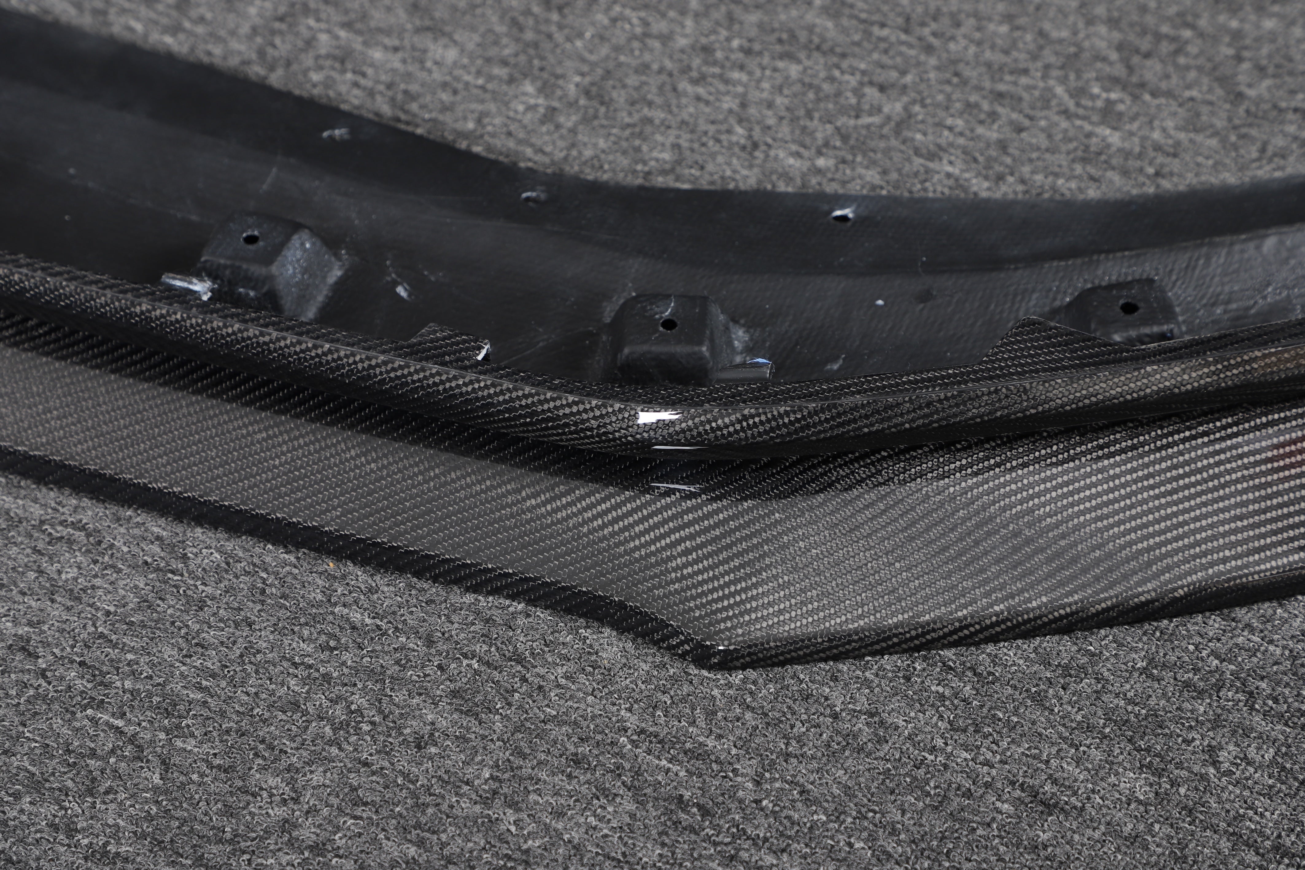DynaCarbon™️ Carbon Front Lip for Ford Mustang Dark Horse 2024-2026